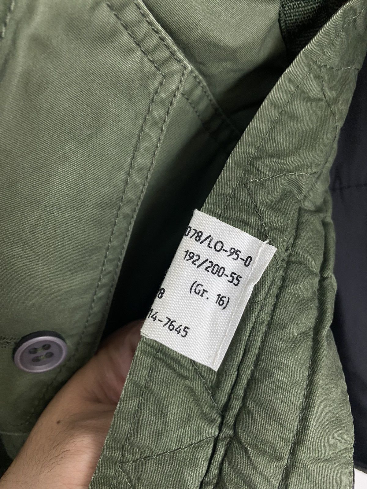 Diesel Rare‼️Vintage Diesel Green Army Jacket Size US L / EU 52-54 / 3 - 7 Thumbnail