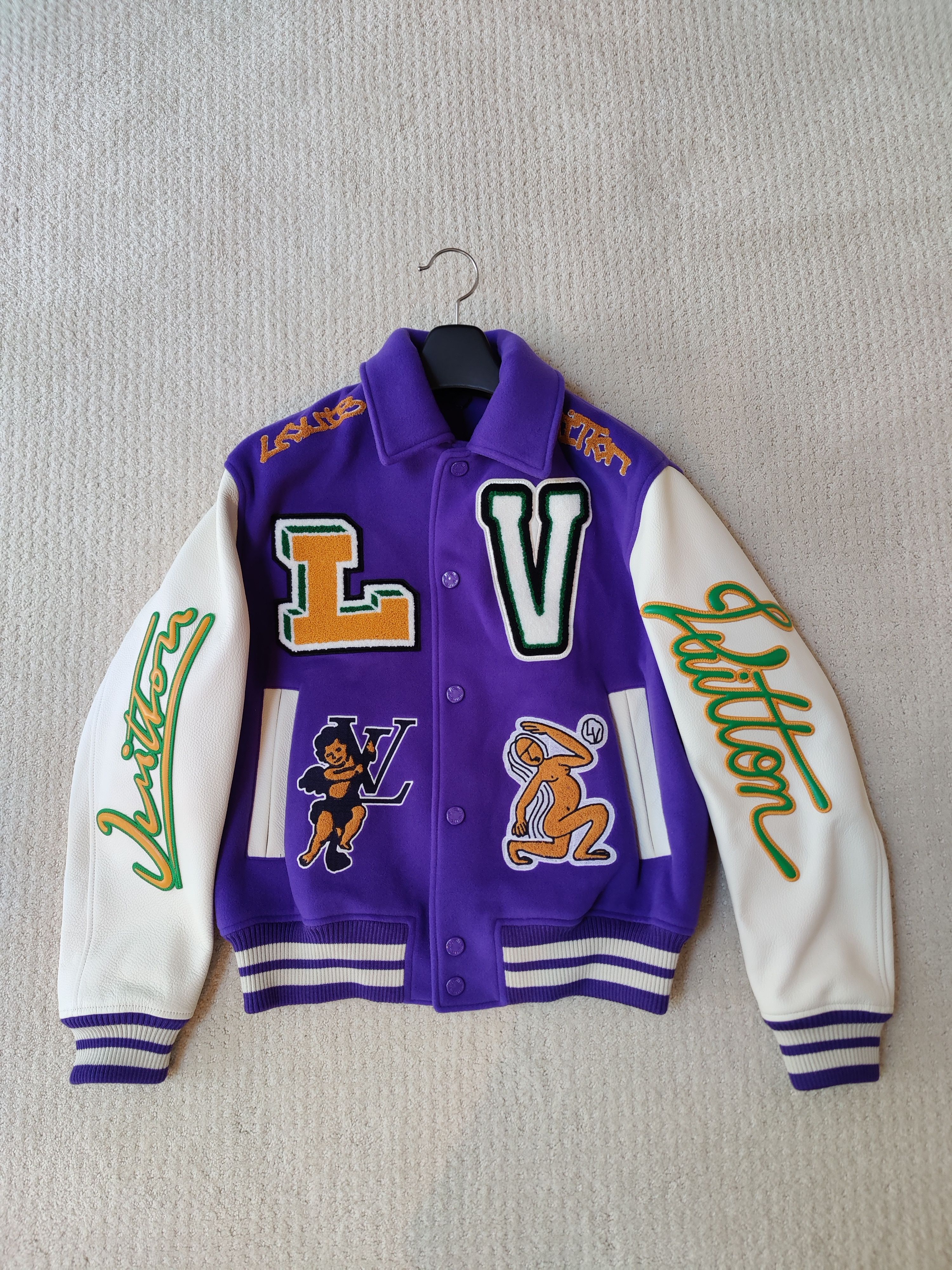 virgil abloh 21AW Varsity Jacket スタジャン virgil abloh 21AW Varsity Jacket スタジャン ジャケット・アウター