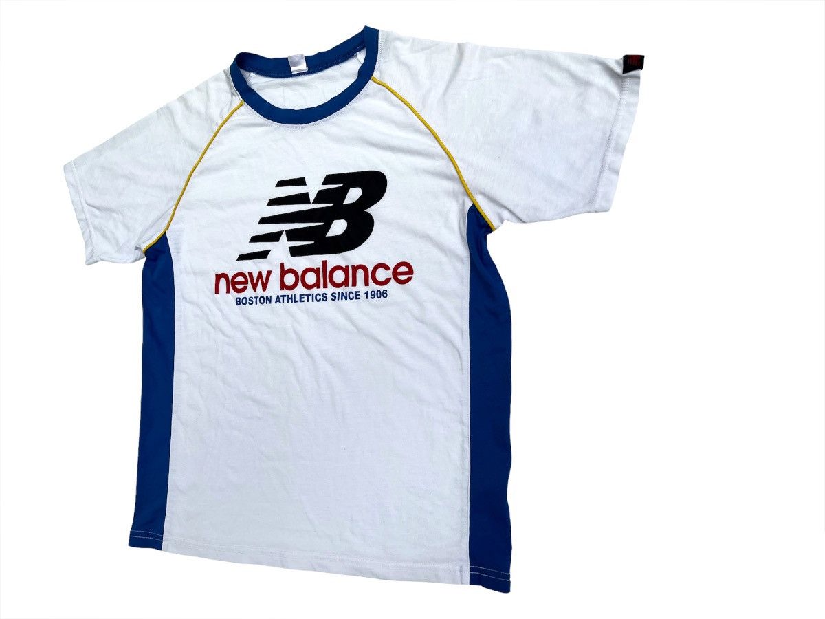New Balance Vintage 90s NEW BALANCE Big Logo T-shirt Size XS / US 0-2 / IT 36-38 - 2 Thumbnail