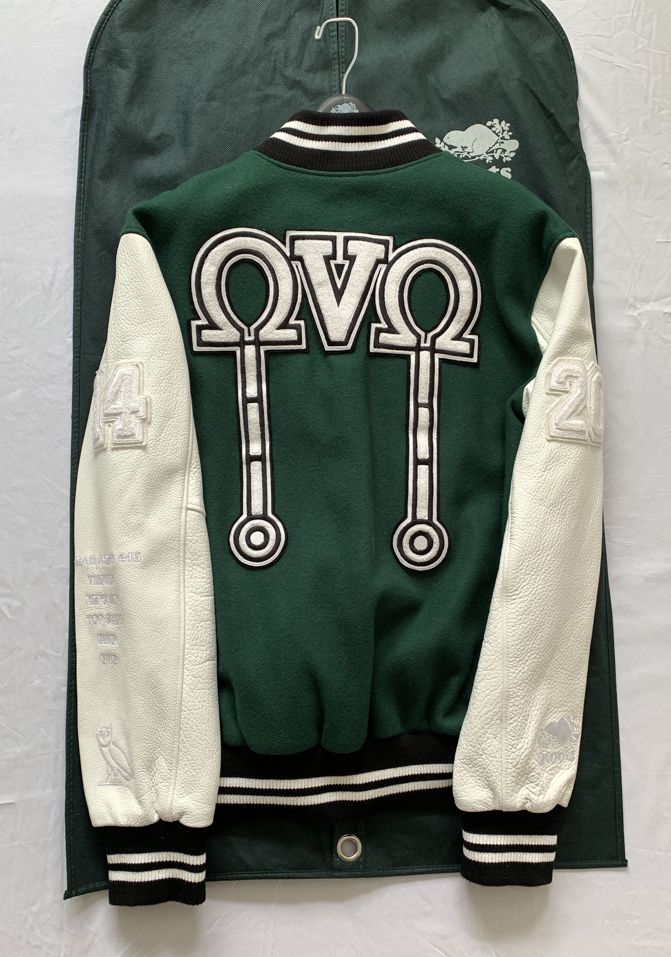 Drake 💥💎F&F💎💥🦉 OVO X ROOTS VARSITY TOUR JACKET 2014 Size US XL / EU 56 / 4 - 5 Thumbnail