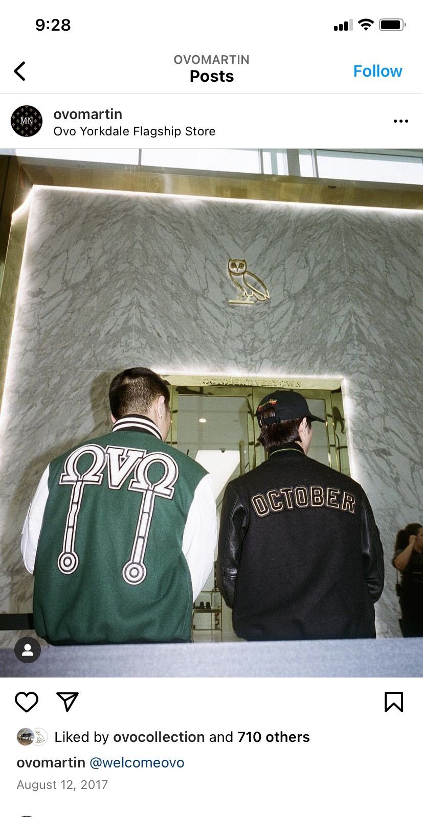 Drake 💥💎F&F💎💥🦉 OVO X ROOTS VARSITY TOUR JACKET 2014 Size US XL / EU 56 / 4 - 6 Thumbnail