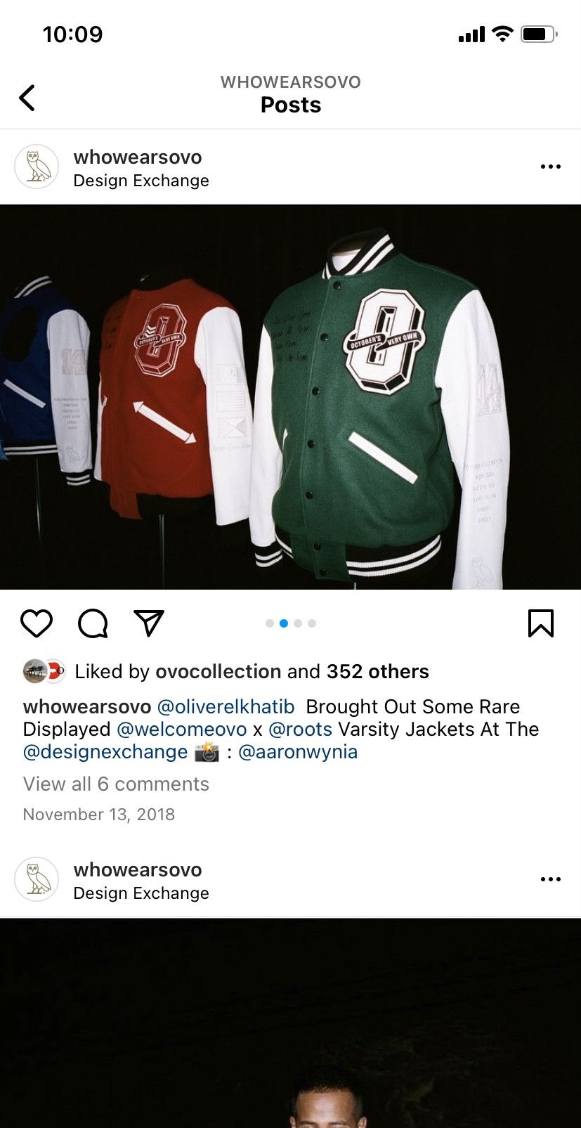 Drake 💥💎F&F💎💥🦉 OVO X ROOTS VARSITY TOUR JACKET 2014 Size US M / EU 48-50 / 2 - 23 Thumbnail