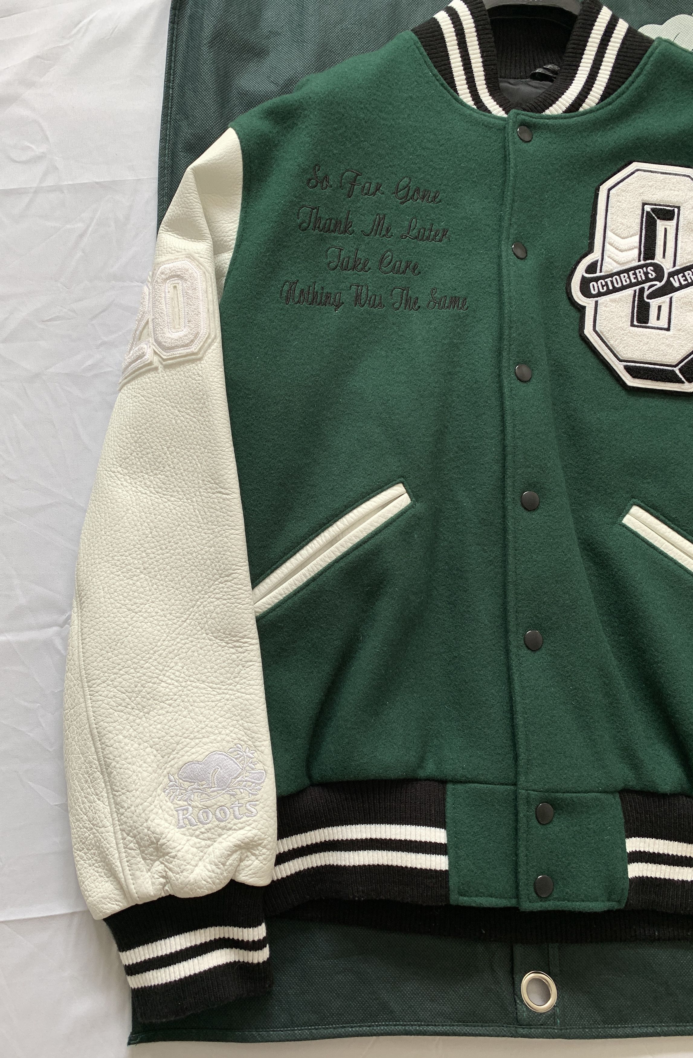 Drake 💥💎F&F💎💥🦉 OVO X ROOTS VARSITY TOUR JACKET 2014 Size US M / EU 48-50 / 2 - 15 Thumbnail