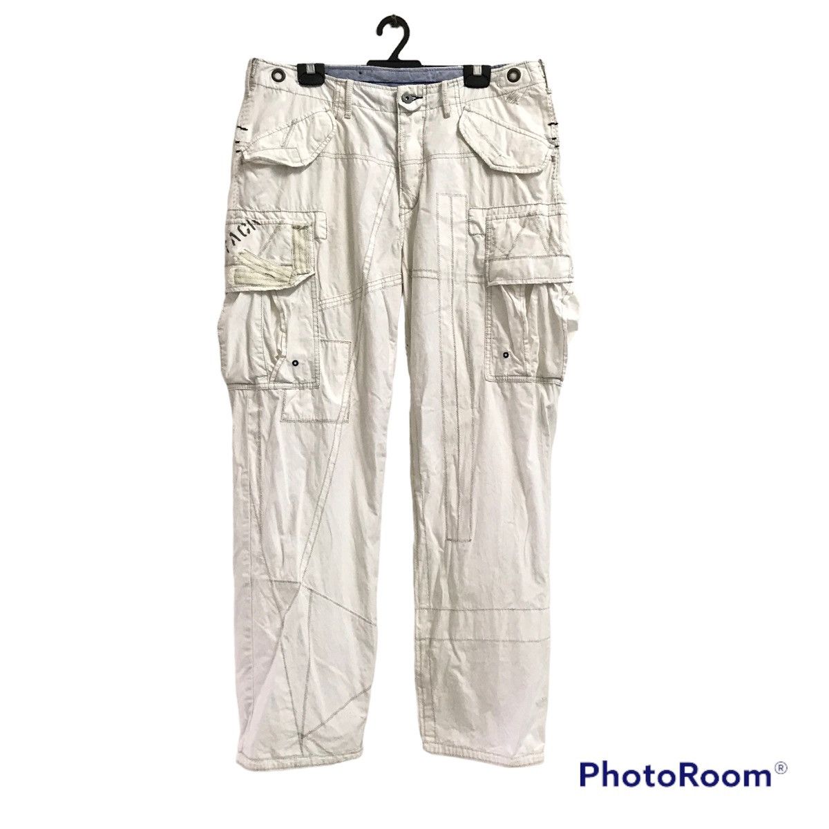 Authentic Polo By Ralph Lauren Distressed Cargo Pants