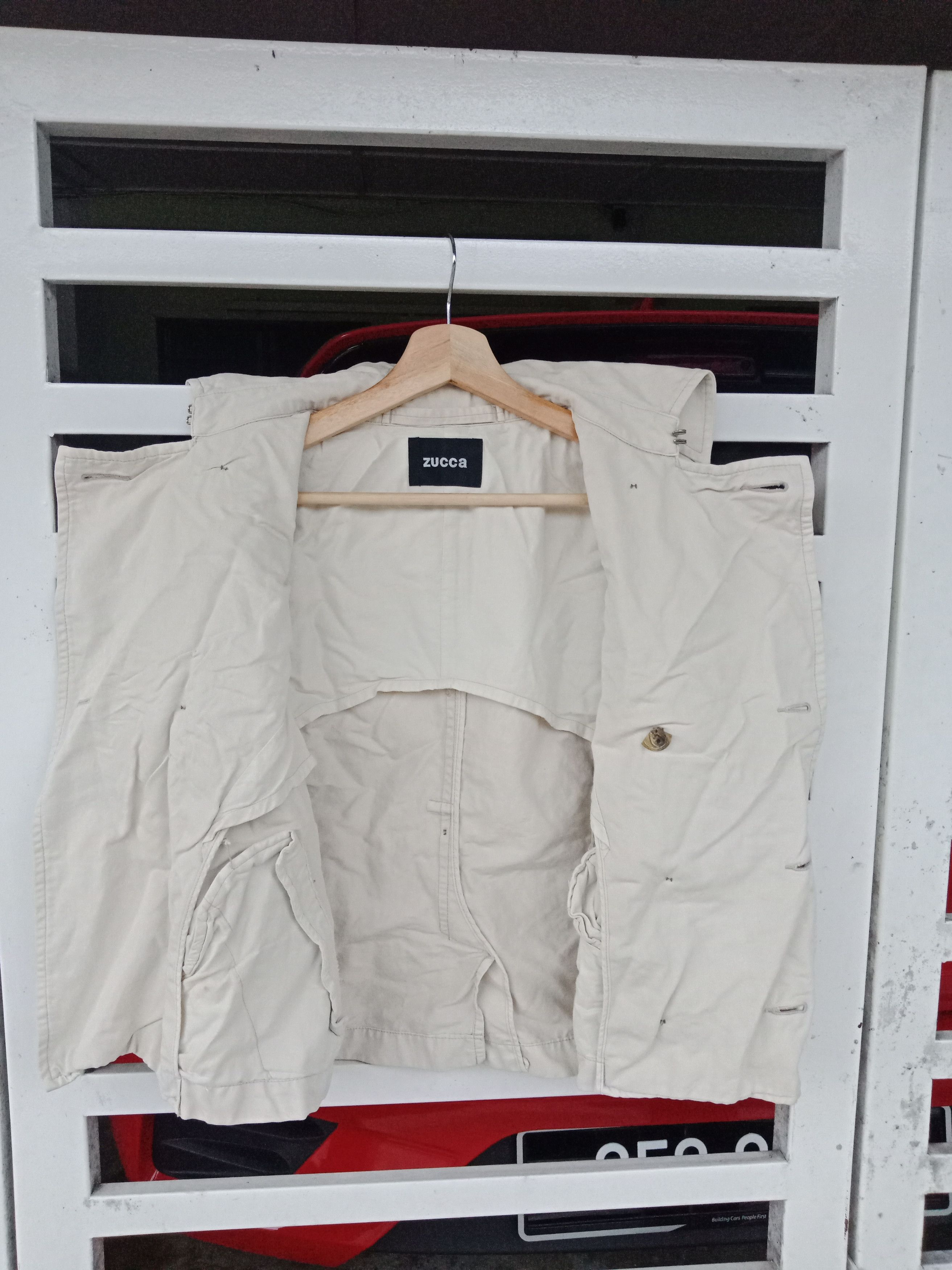 Issey Miyake Zucca Issey Miyake Double Breasted Light Jacket Size US M / EU 48-50 / 2 - 3 Thumbnail