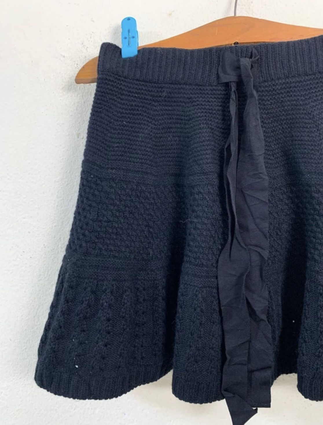Lanvin Lanvin en Bleu Mini Skirt Size 27" / US 4 / IT 40 - 2 Thumbnail