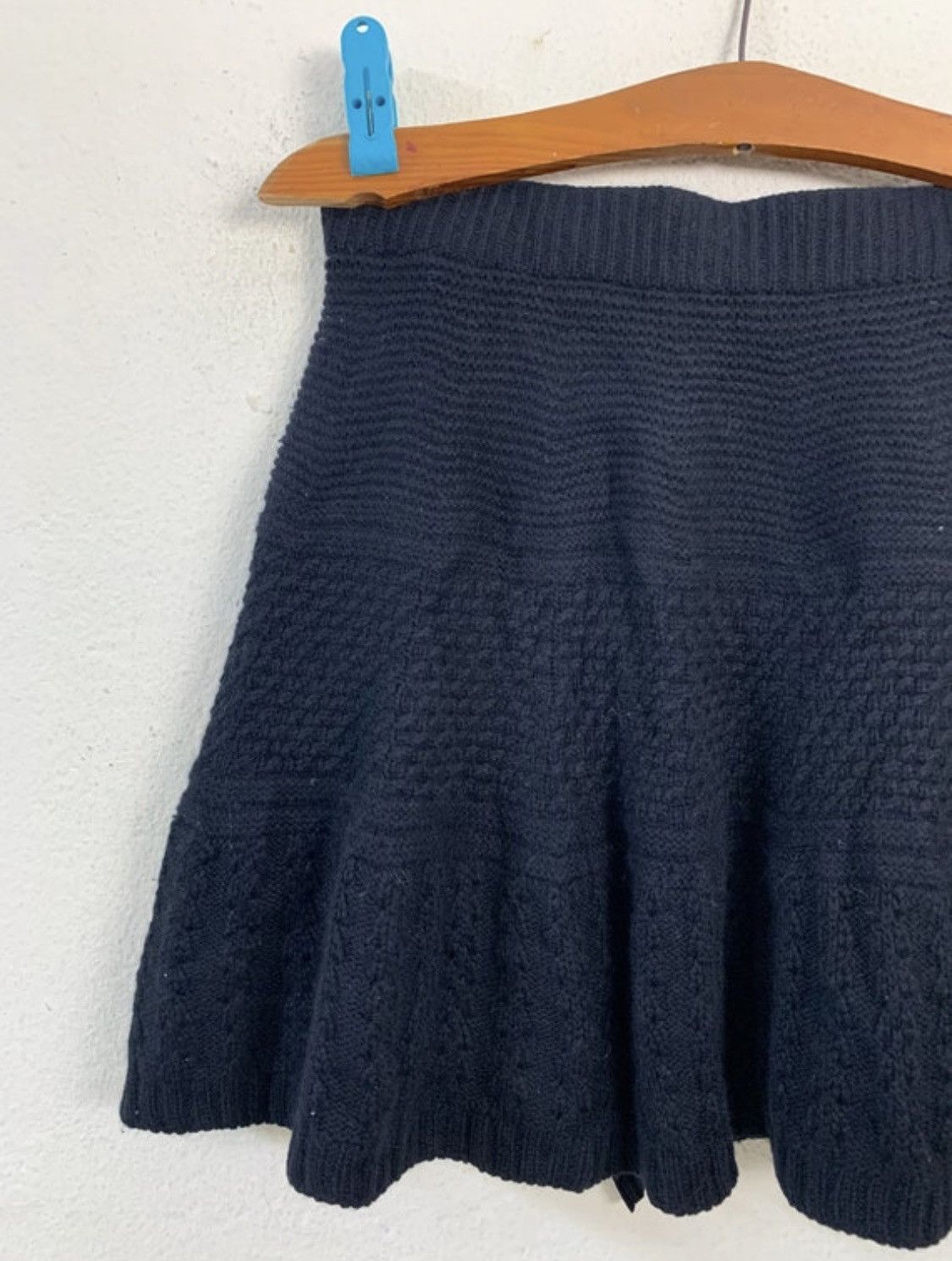 Lanvin Lanvin en Bleu Mini Skirt Size 27" / US 4 / IT 40 - 8 Thumbnail