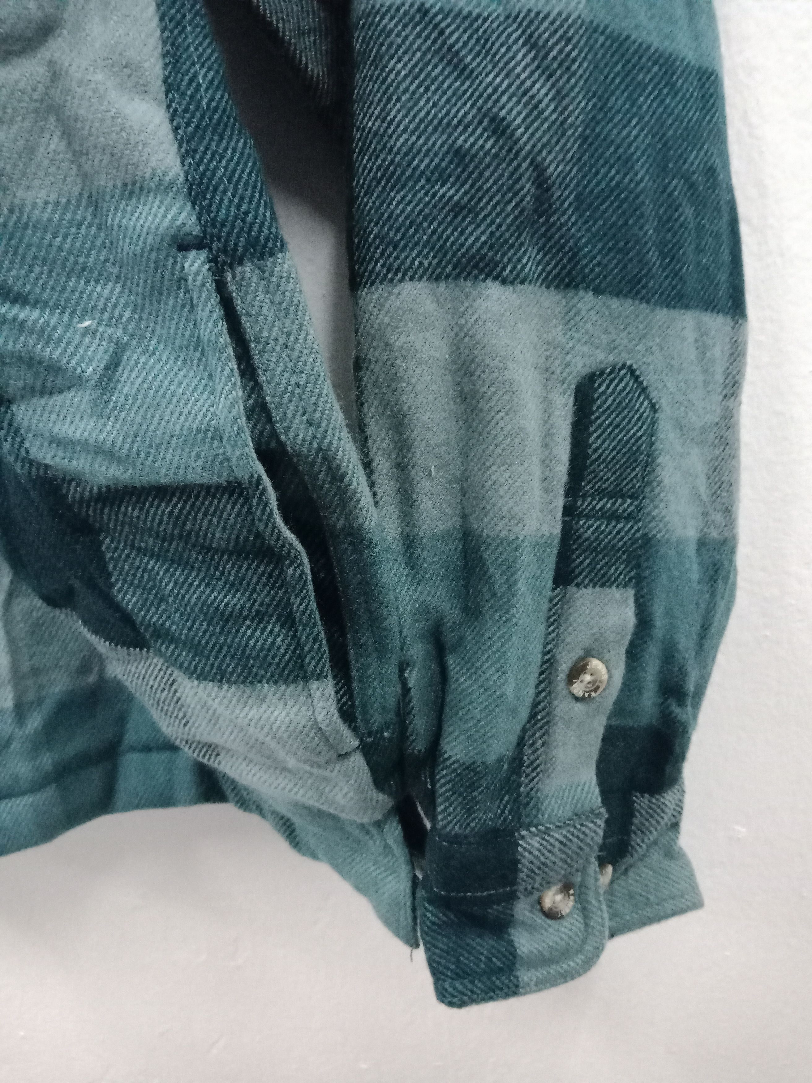 Kansai Yamamoto Kansai Yamamoto Jeans Checker Zipper Light Jacket Size US L / EU 52-54 / 3 - 6 Thumbnail