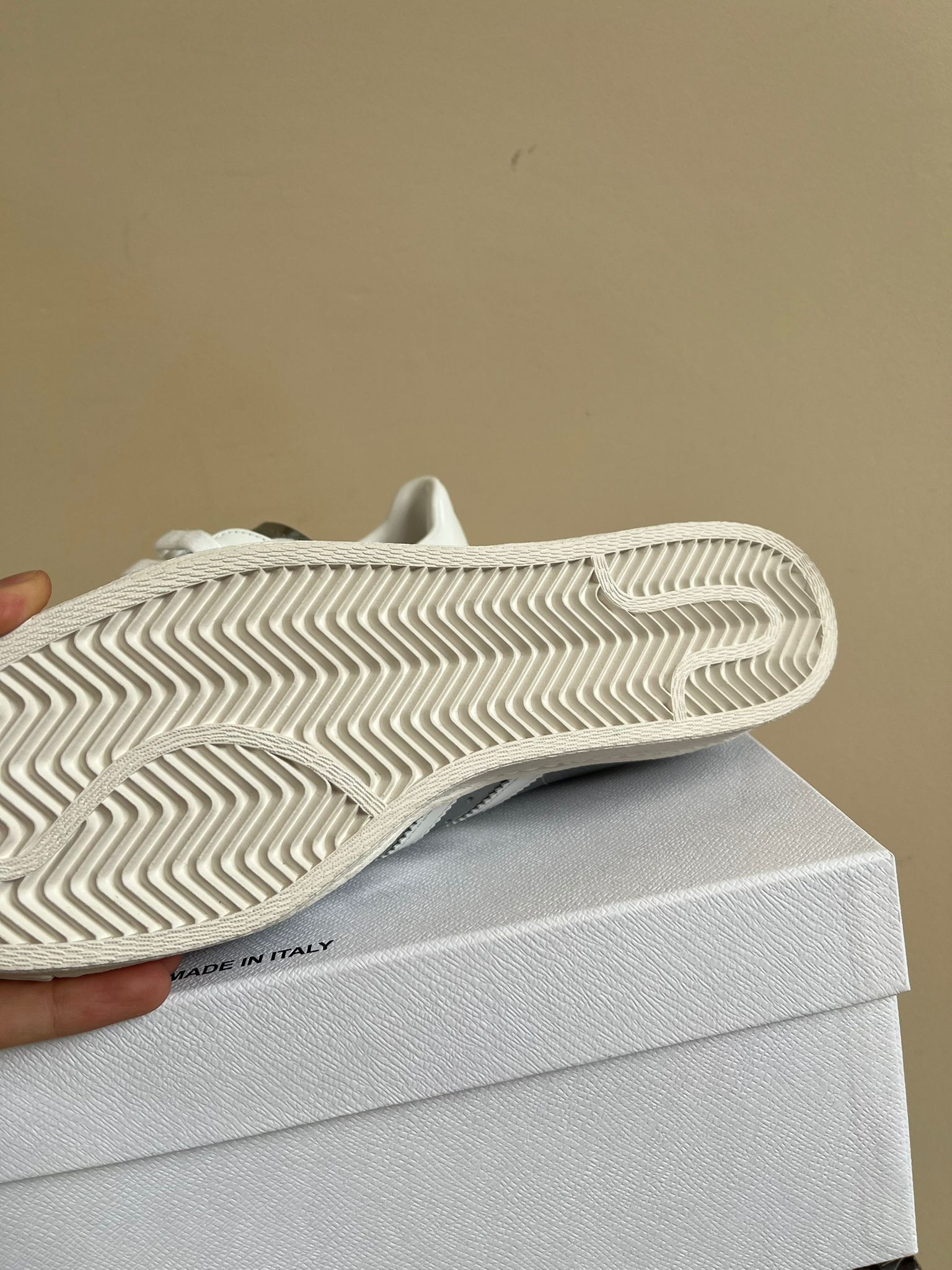 Prada Low Top Superstar Sneakers silver Size US 10 / EU 43 - 11 Thumbnail