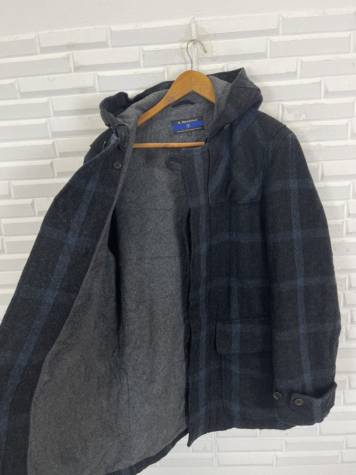 Paul Smith Vintage Warm Jacket Hoodie Paul Smith Tartan Wool Size US L / EU 52-54 / 3 - 4 Thumbnail
