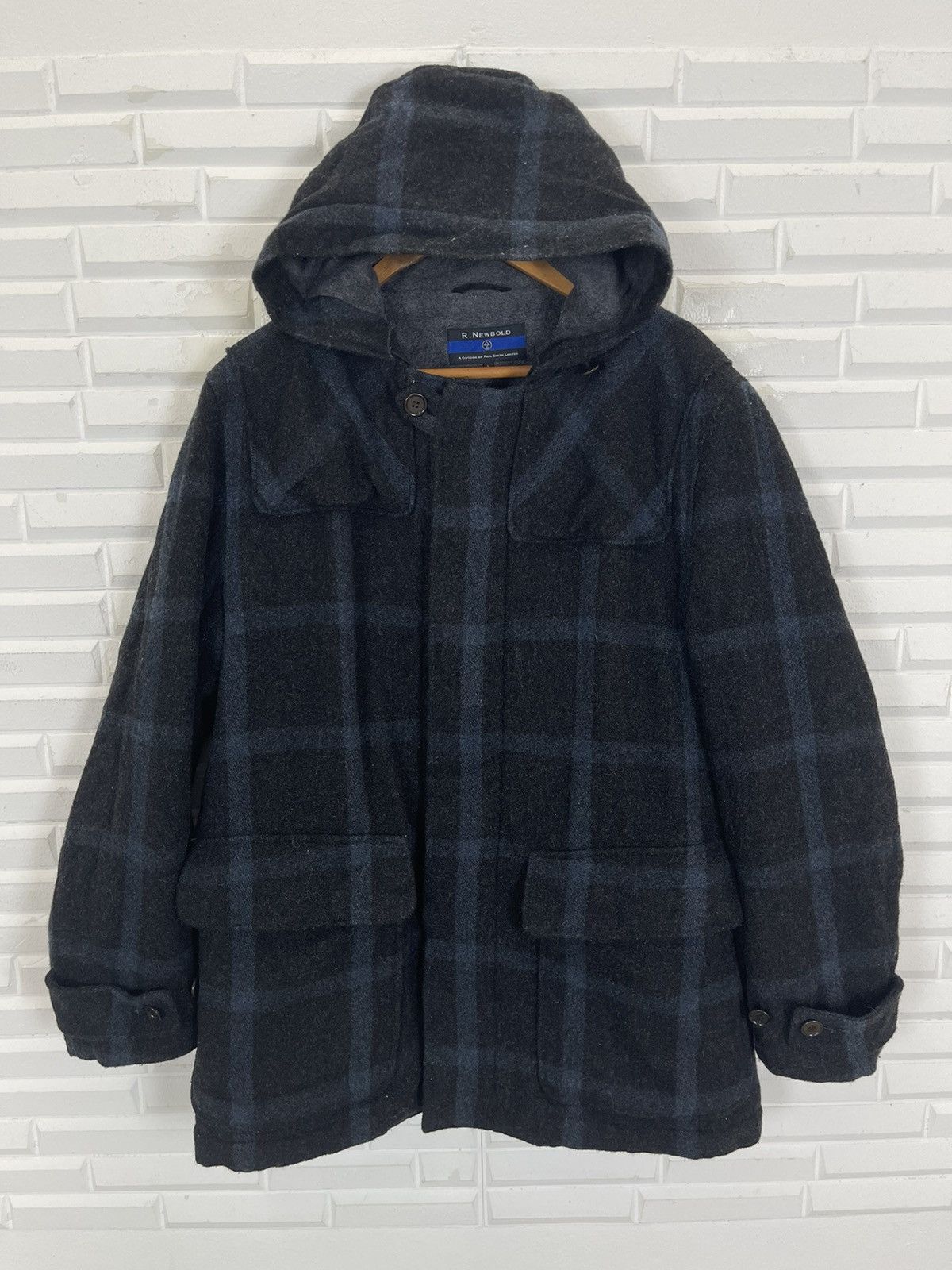 Paul Smith Vintage Warm Jacket Hoodie Paul Smith Tartan Wool Size US L / EU 52-54 / 3 - 2 Thumbnail