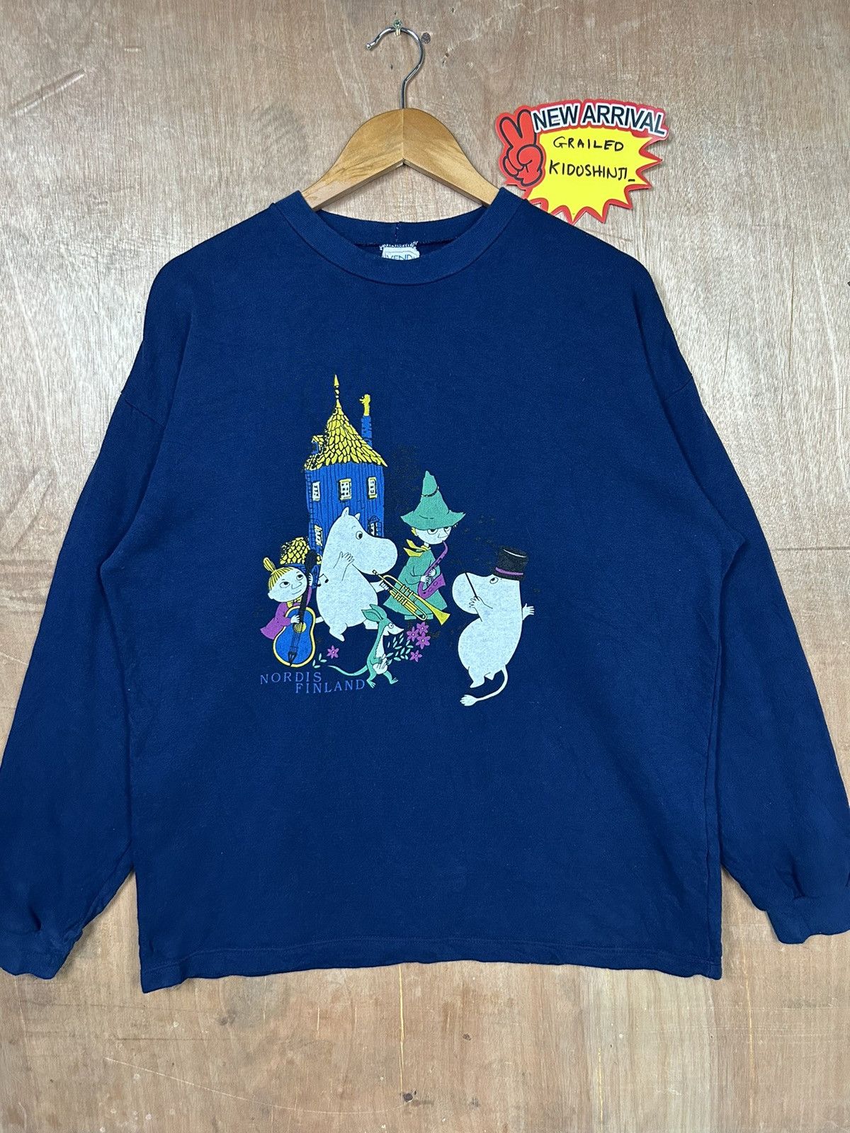 Cartoon Sweatshirt With Vendi Tag by Veikka-Nuele Finland