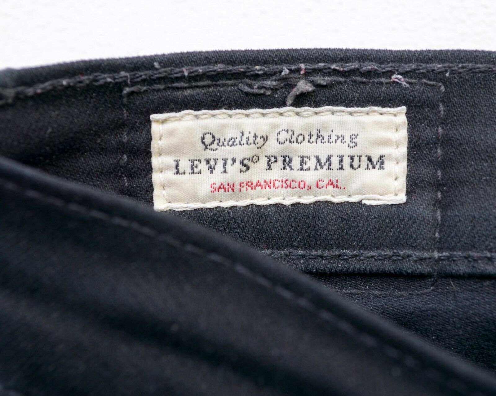 Levi's BIG E 724 High Rise Straight W27 L32 Jeans Trousers Pants Size 27" / US 4 / IT 40 - 4 Thumbnail