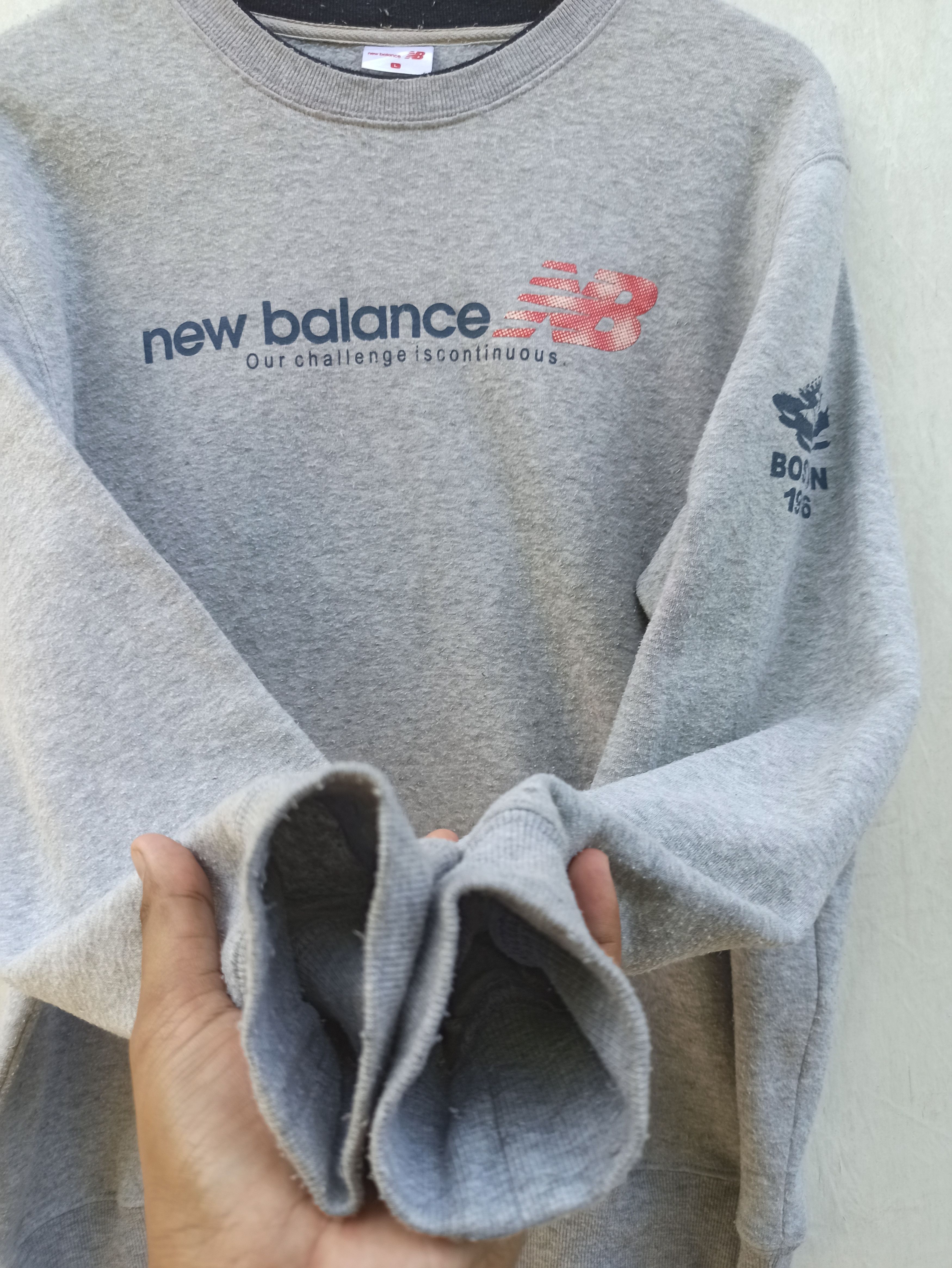 New Balance Vintage New Balance Boston 1906 Sweatshirt Size US L / EU 52-54 / 3 - 5 Thumbnail
