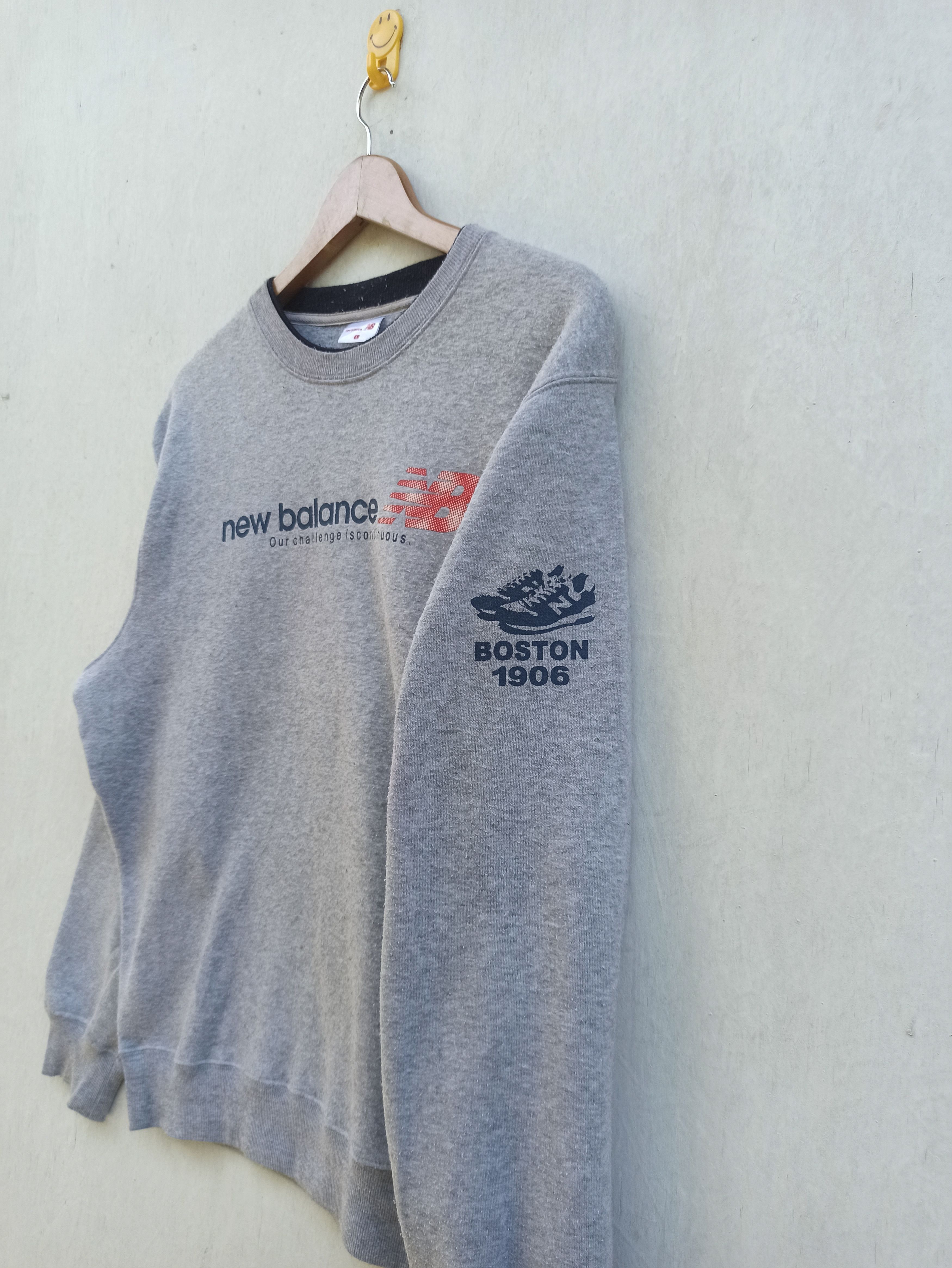New Balance Vintage New Balance Boston 1906 Sweatshirt Size US L / EU 52-54 / 3 - 4 Thumbnail