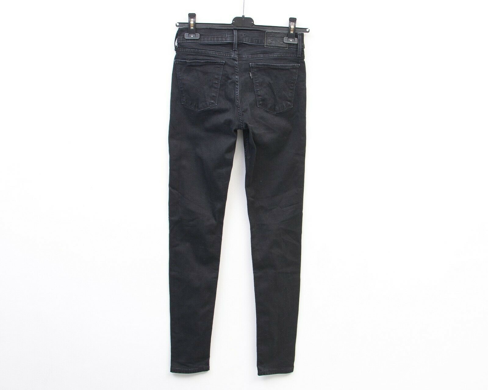 Levi's Women 710 Super Skinny W28 L32 Mid Rise Jeans Trousers Pants Size 28" / US 6 / IT 42 - 2 Thumbnail