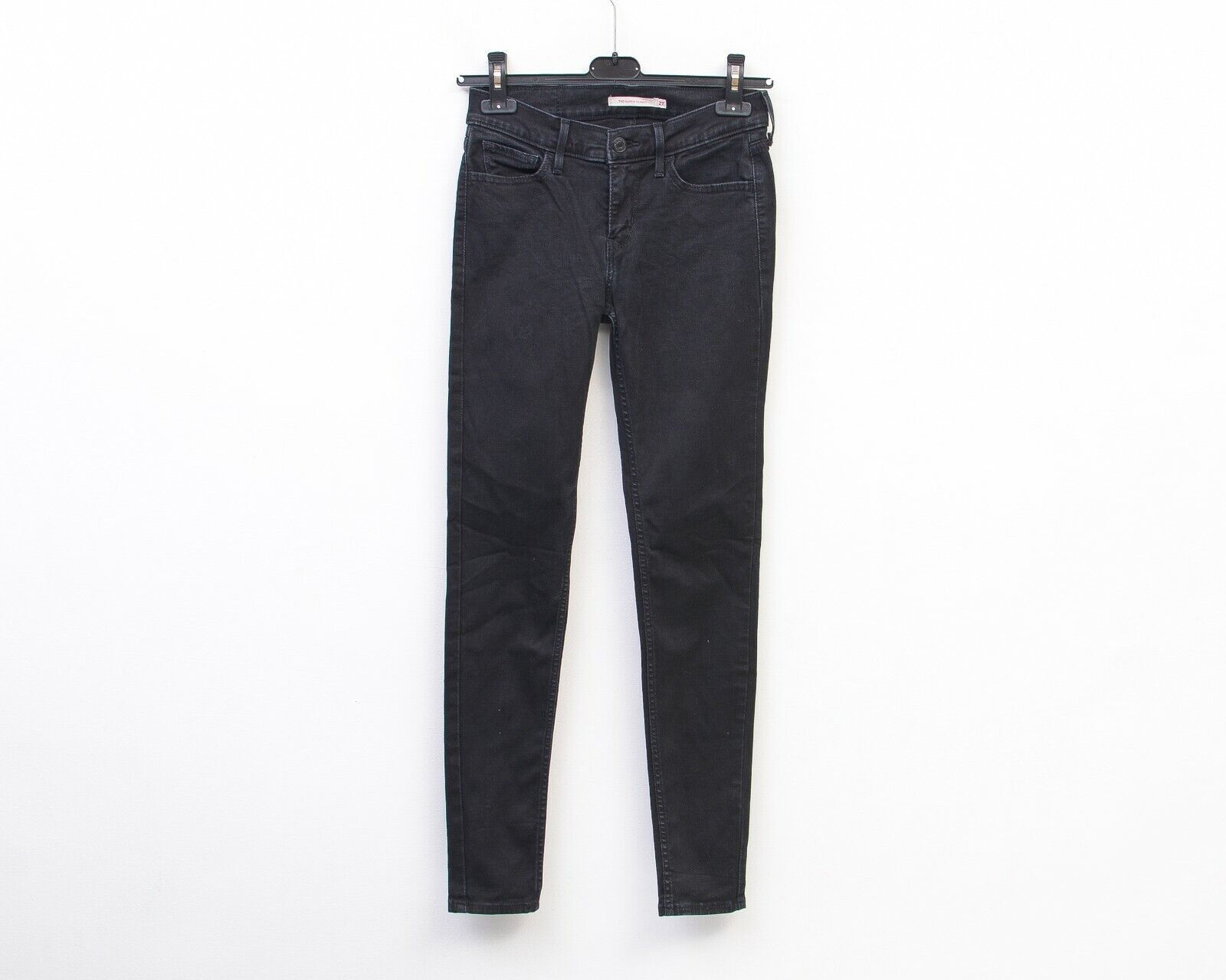 Levi's Women 710 Super Skinny W28 L32 Mid Rise Jeans Trousers Pants Size 28" / US 6 / IT 42 - 1 Thumbnail