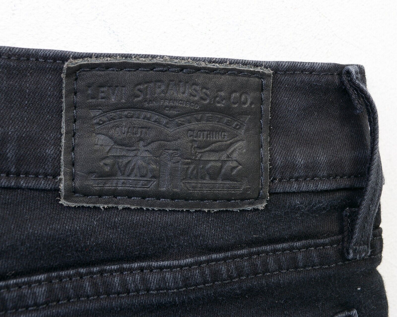 Levi's Women 710 Super Skinny W28 L32 Mid Rise Jeans Trousers Pants Size 28" / US 6 / IT 42 - 5 Thumbnail