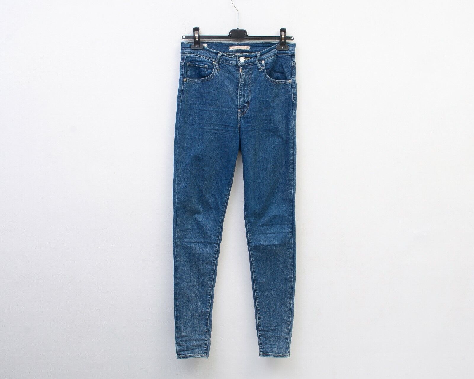 Levi's Big E W28 L30 Mile High Super Skinny Premium Denim Jeans Size 28" / US 6 / IT 42 - 1 Thumbnail