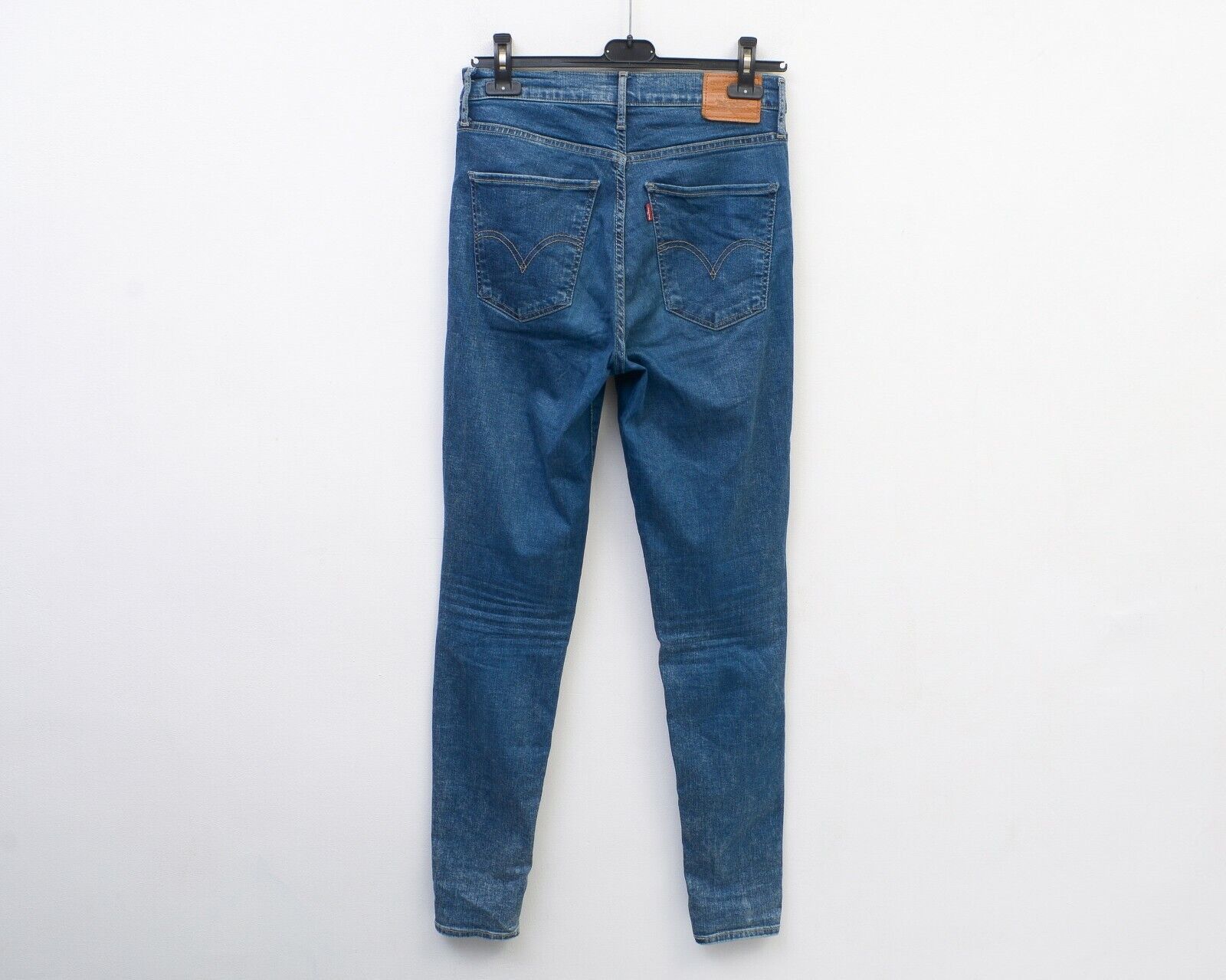 Levi's Big E W28 L30 Mile High Super Skinny Premium Denim Jeans Size 28" / US 6 / IT 42 - 2 Thumbnail