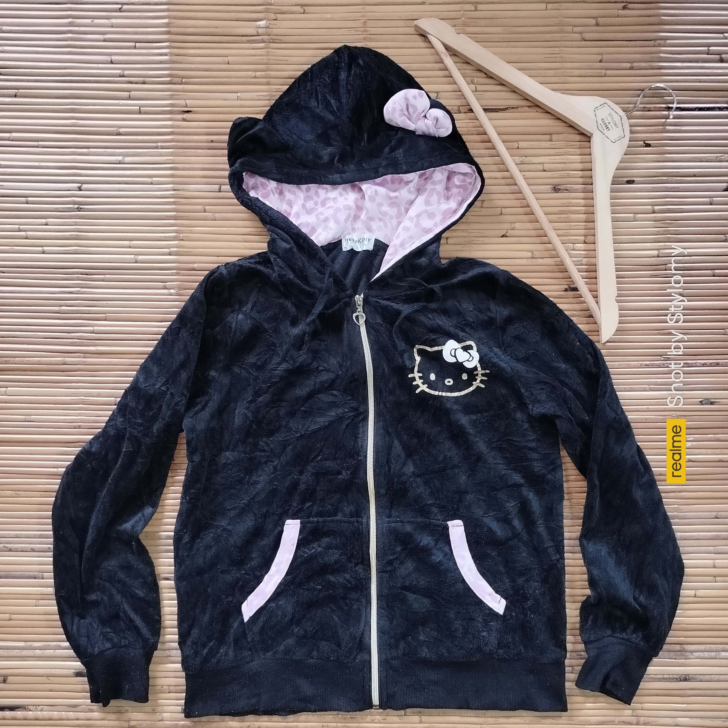 Japanese Brand × Vintage Hello Kitty Fleece hoodie and Pants Pajama One Set Size S / US 4 / IT 40 - 2 Thumbnail