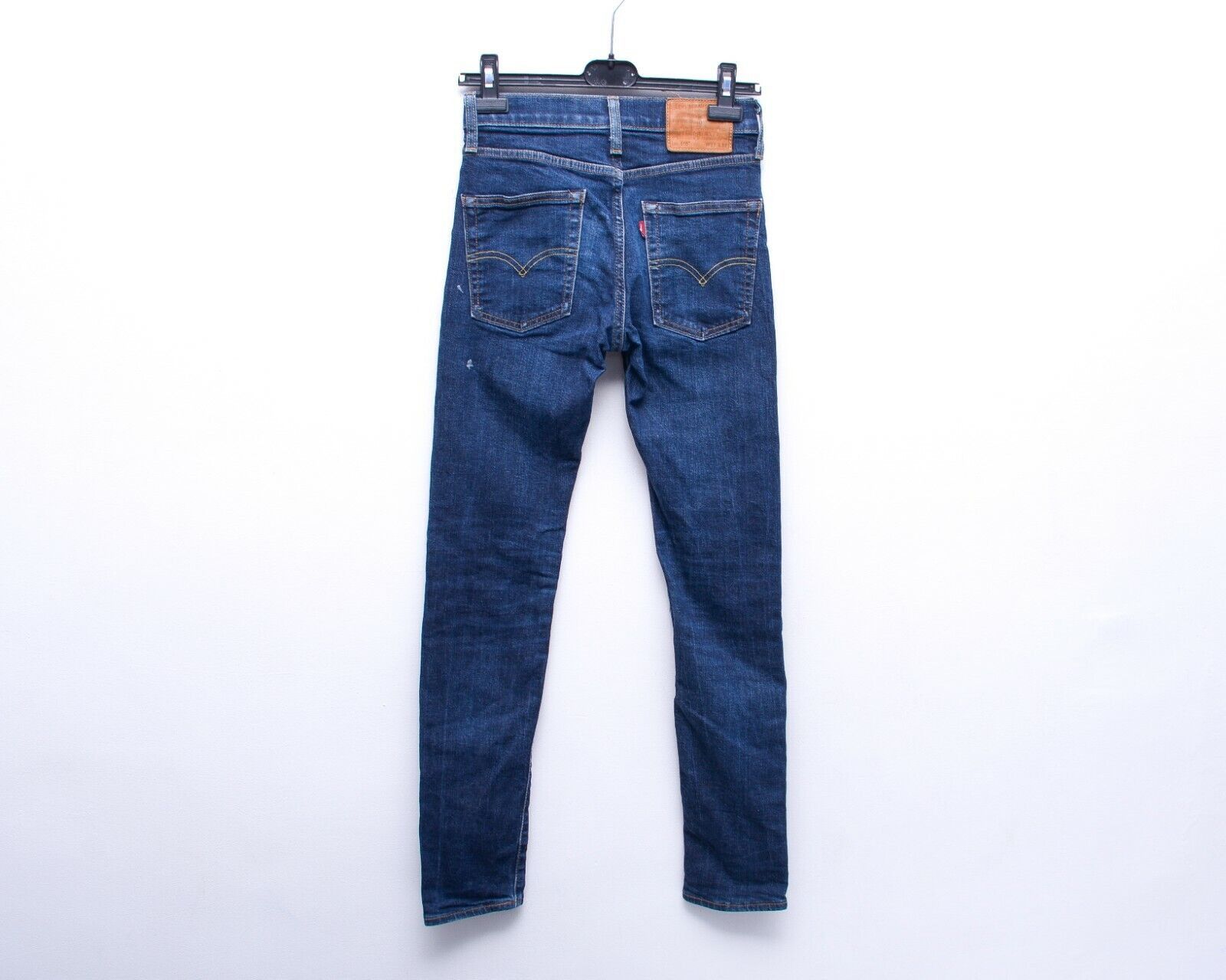 Levi's Big E W27 L32 Skinny Premium Denim Jeans Stretch Mid Rise Size 27" / US 4 / IT 40 - 5 Thumbnail