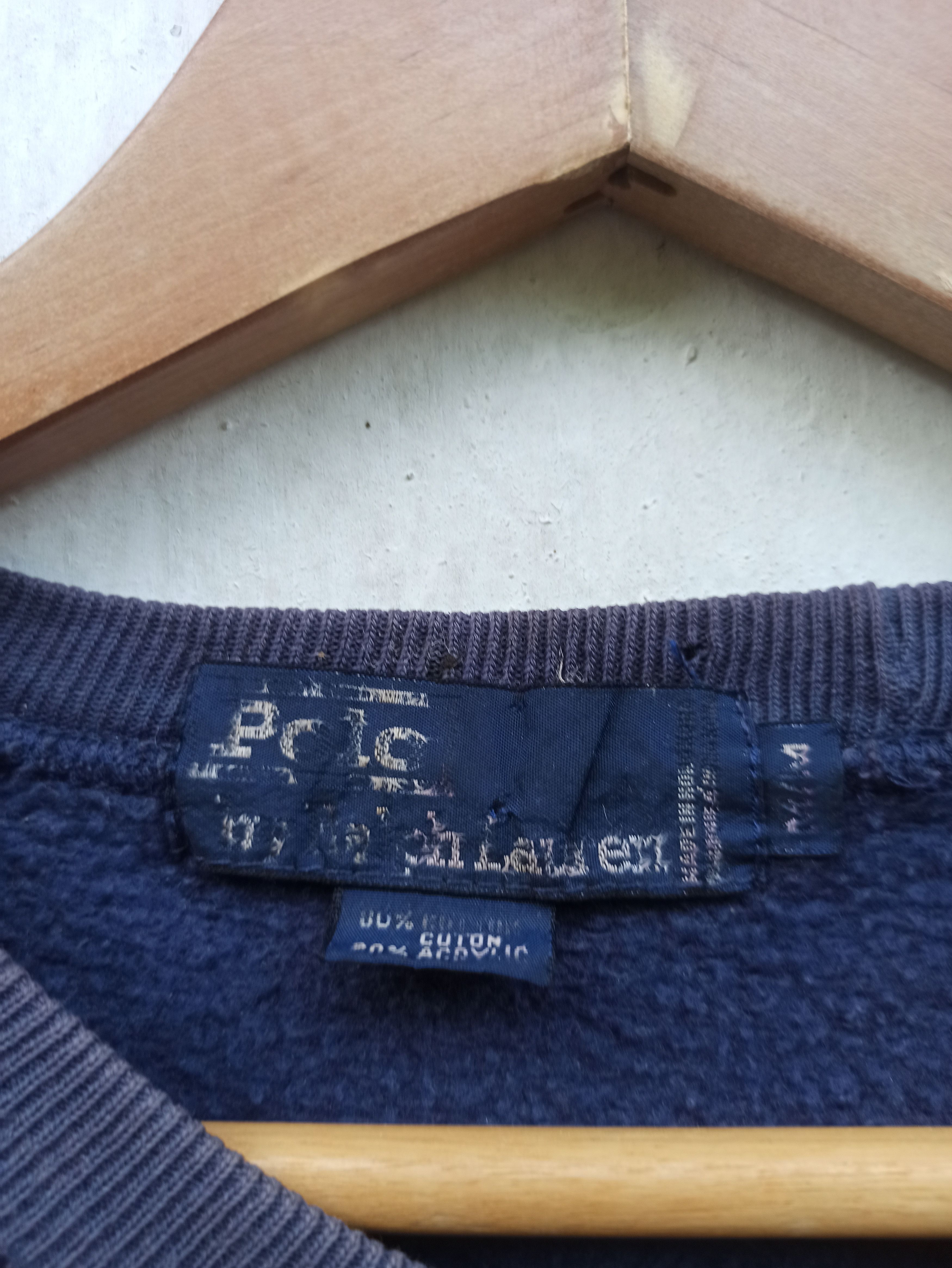 Polo Ralph Lauren × Vintage Vintage Polo Ralph Lauren Sun Faded Sweatshirt Size US M / EU 48-50 / 2 - 7 Thumbnail