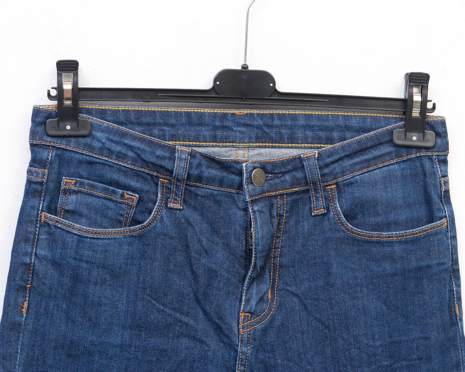 Carhartt × Carhartt Wip × Denime X'Riot Pant II 2 W29 L32 Stretch Denim Jeans Slim Trousers Size 29" - 2 Thumbnail