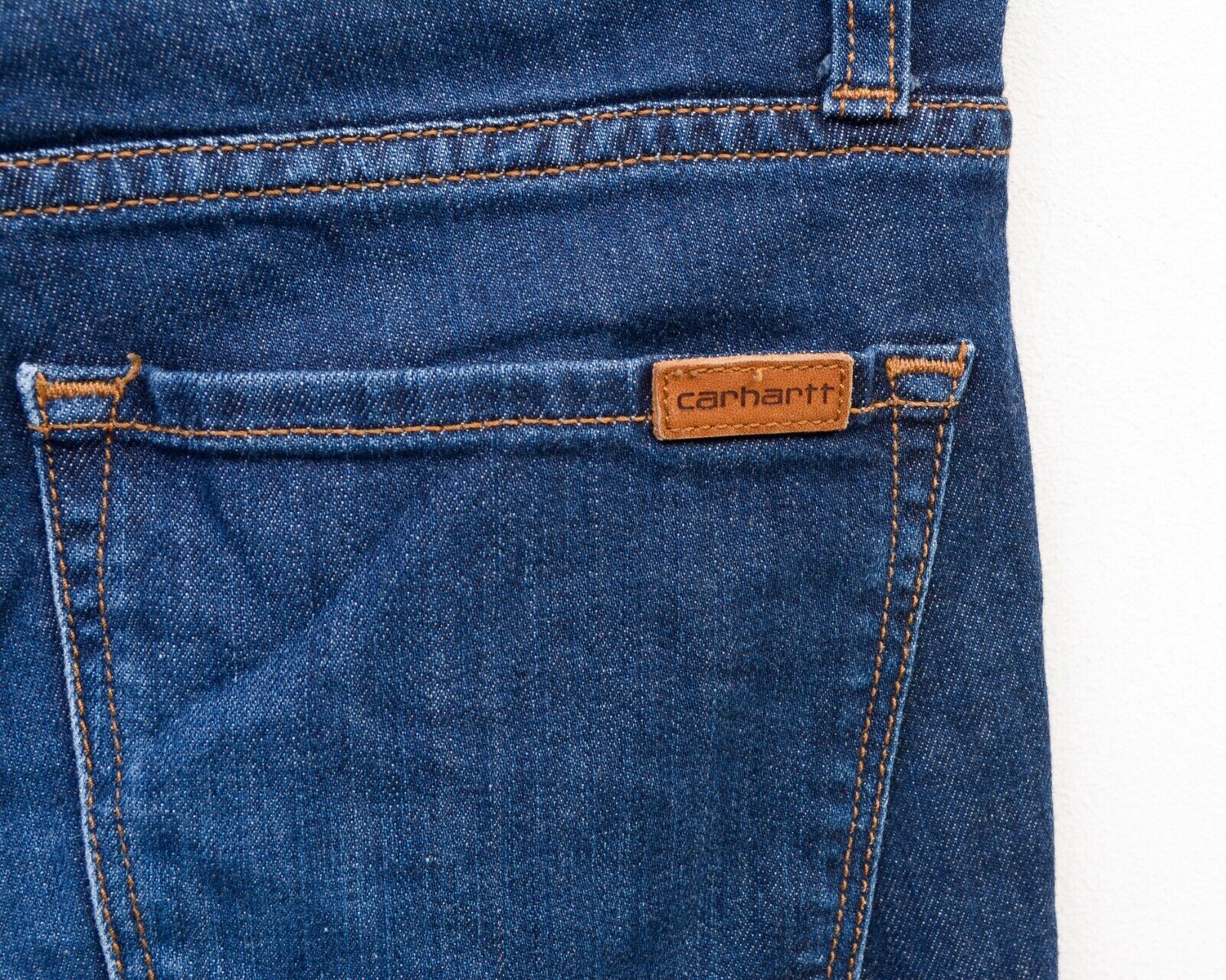 Carhartt × Carhartt Wip × Denime X'Riot Pant II 2 W29 L32 Stretch Denim Jeans Slim Trousers Size 29" - 3 Thumbnail
