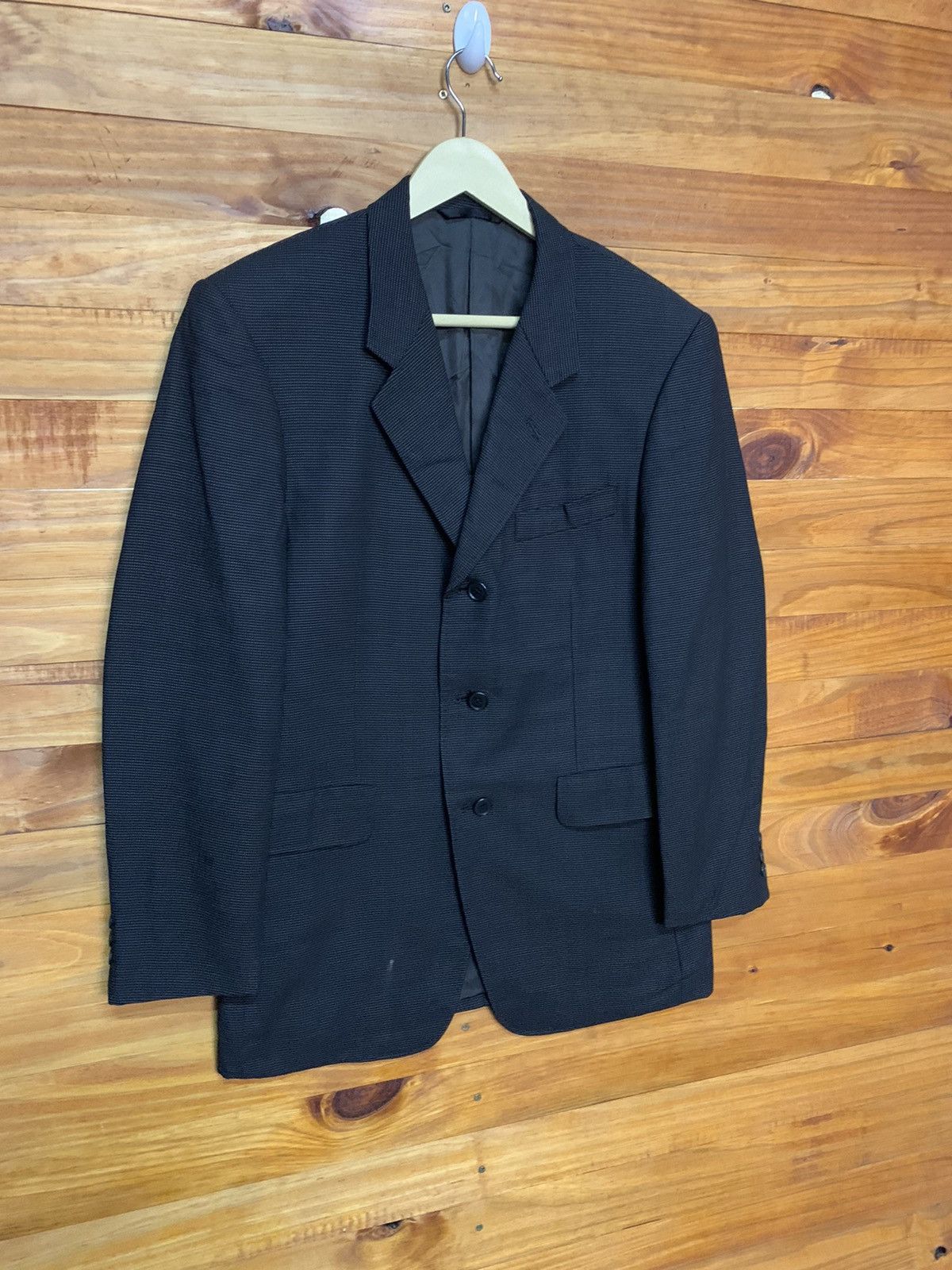 ジャケット・アウター archive Yohji Yamamoto DURBAN A.A.R Vintage Yohji Yamamoto D'Urban AAR Men's Jacket, Black Velvet, Sz