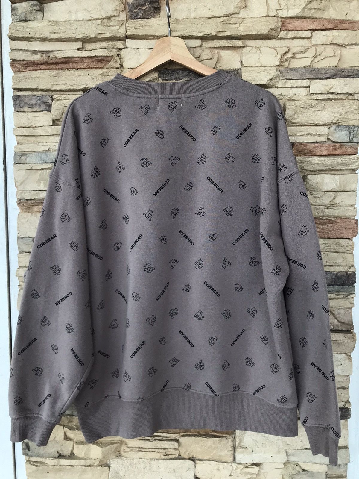 Japanese Brand Cob Bear Fullprint Sweatshirts Size US L / EU 52-54 / 3 - 2 Thumbnail