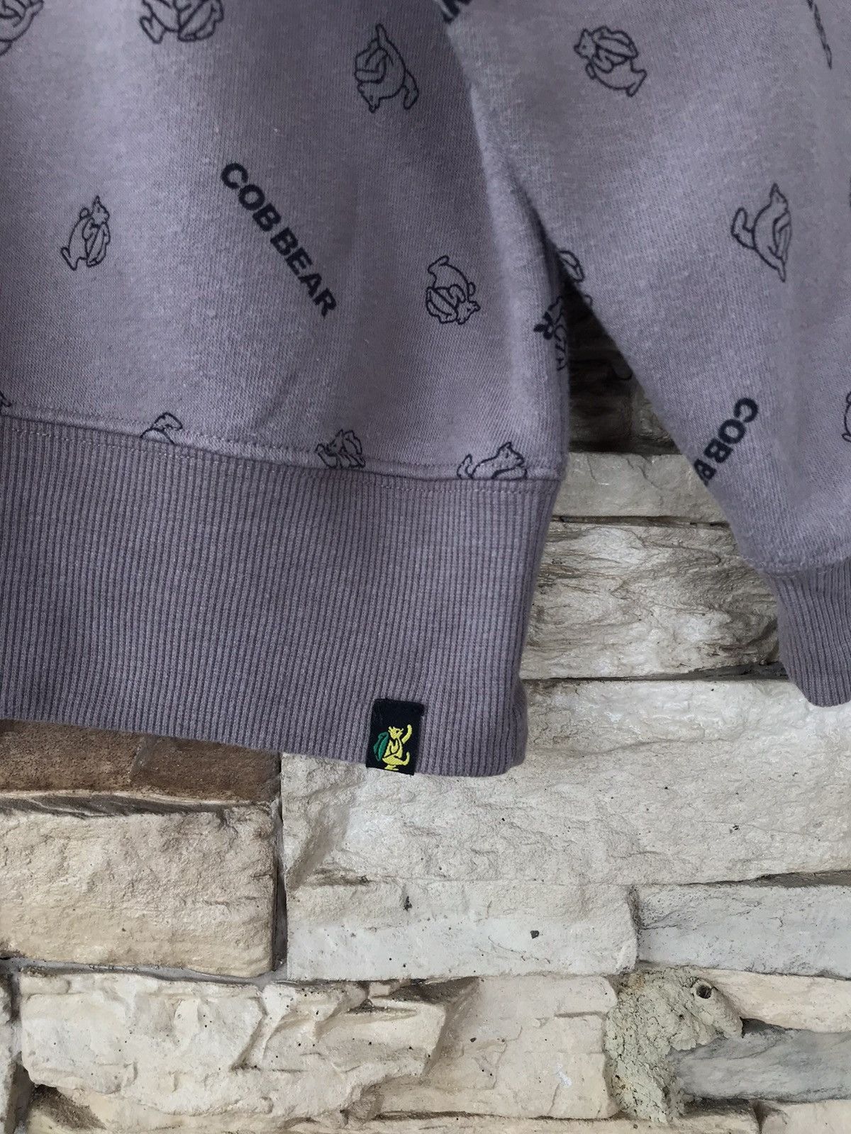 Japanese Brand Cob Bear Fullprint Sweatshirts Size US L / EU 52-54 / 3 - 5 Thumbnail