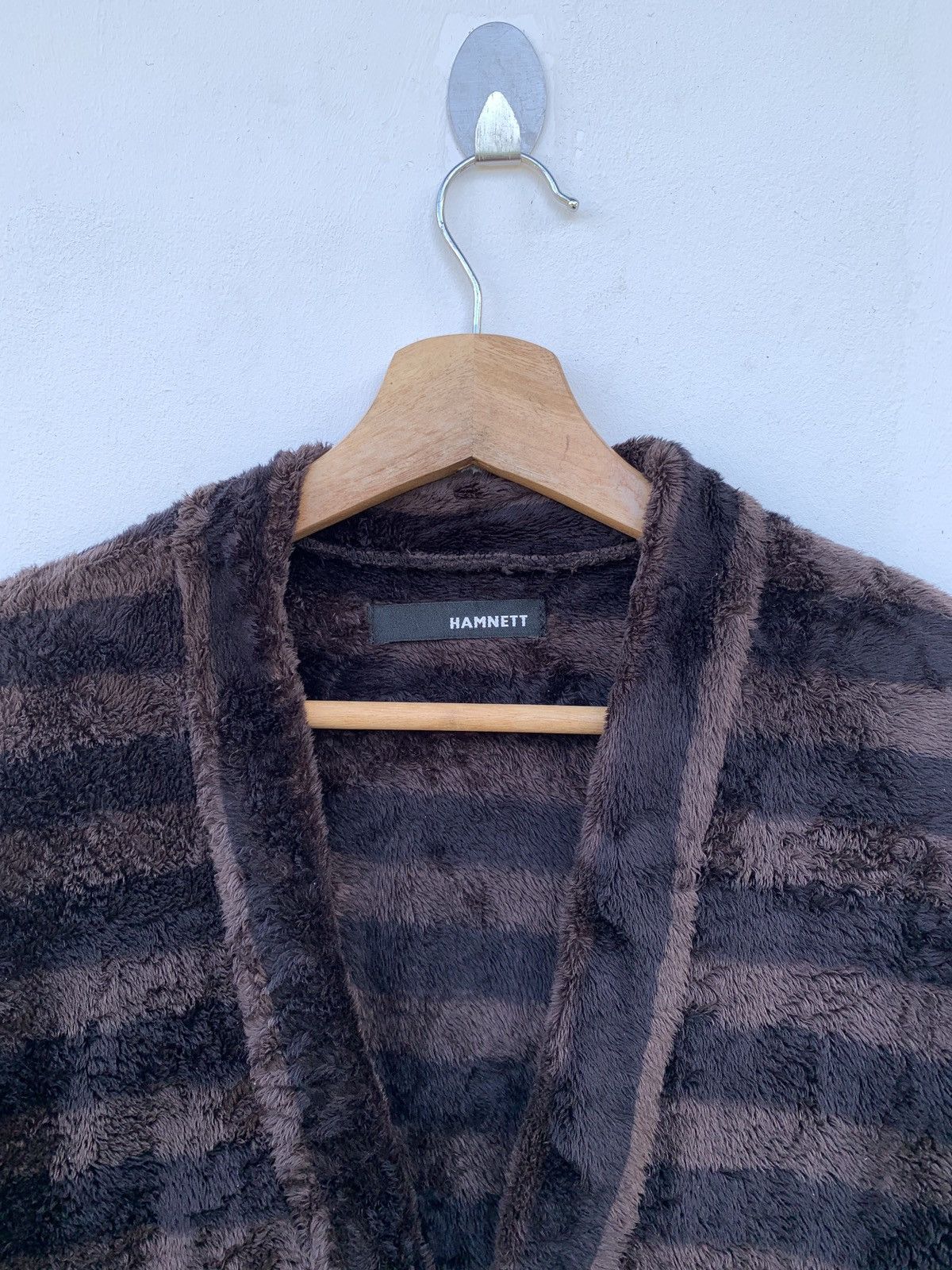 Katharine Hamnett London × Vintage Vintage Hamnett Fleece Cardigan Size US M / EU 48-50 / 2 - 3 Thumbnail