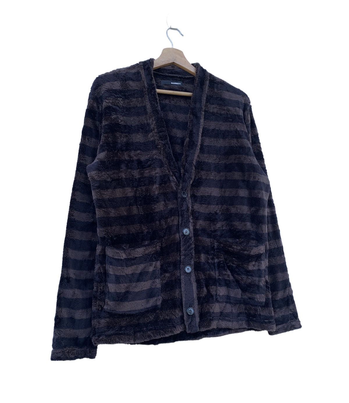 Katharine Hamnett London × Vintage Vintage Hamnett Fleece Cardigan Size US M / EU 48-50 / 2 - 4 Thumbnail