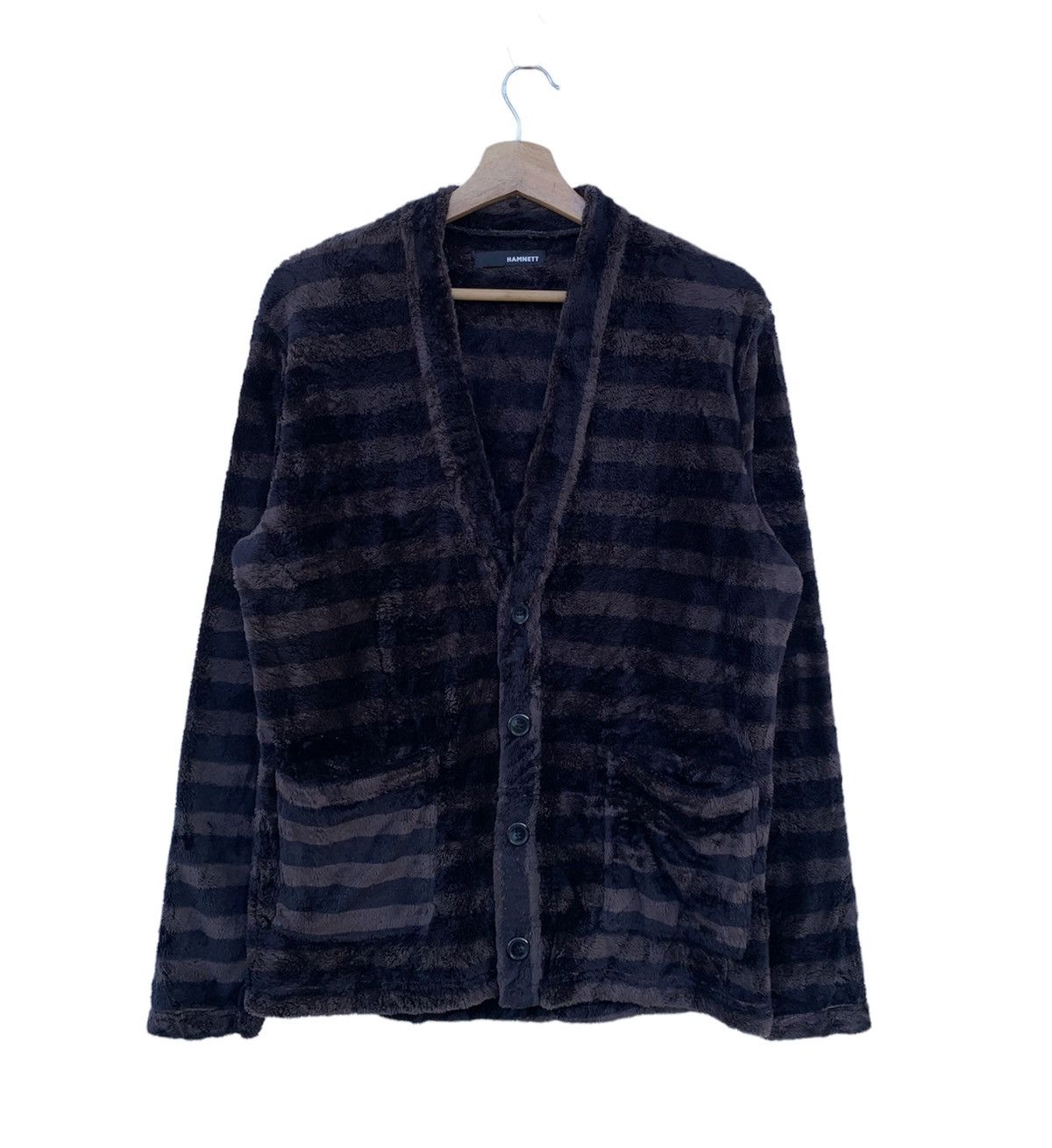 Katharine Hamnett London × Vintage Vintage Hamnett Fleece Cardigan Size US M / EU 48-50 / 2 - 1 Thumbnail