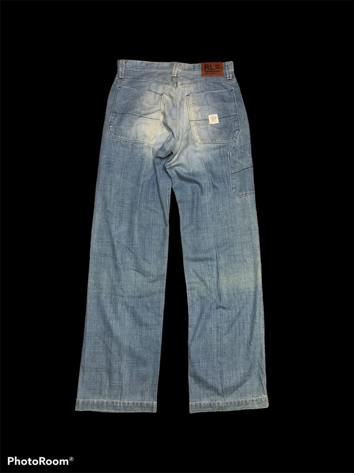 Ralph Lauren BAGGY⚡️⚡️POLO RL CARPENTER DENIM Size US 29 - 2 Thumbnail