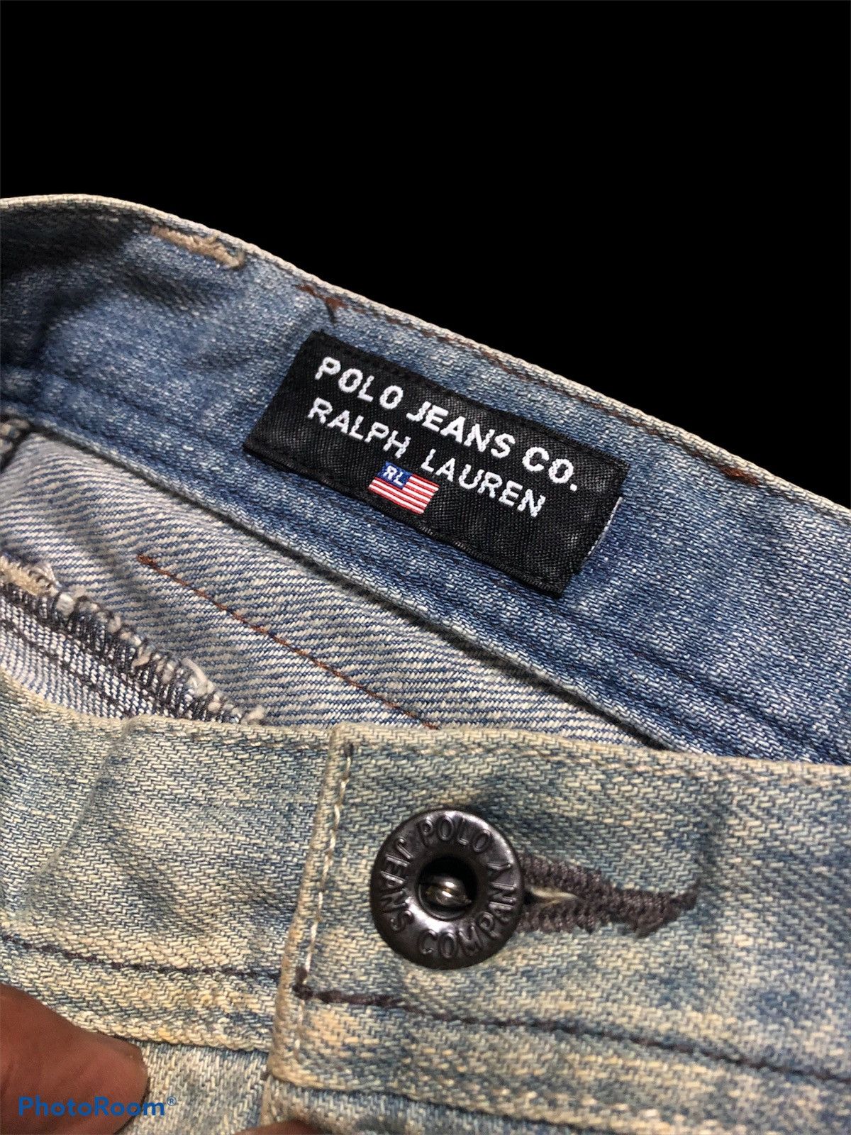 Ralph Lauren BAGGY⚡️⚡️POLO RL CARPENTER DENIM Size US 29 - 4 Thumbnail