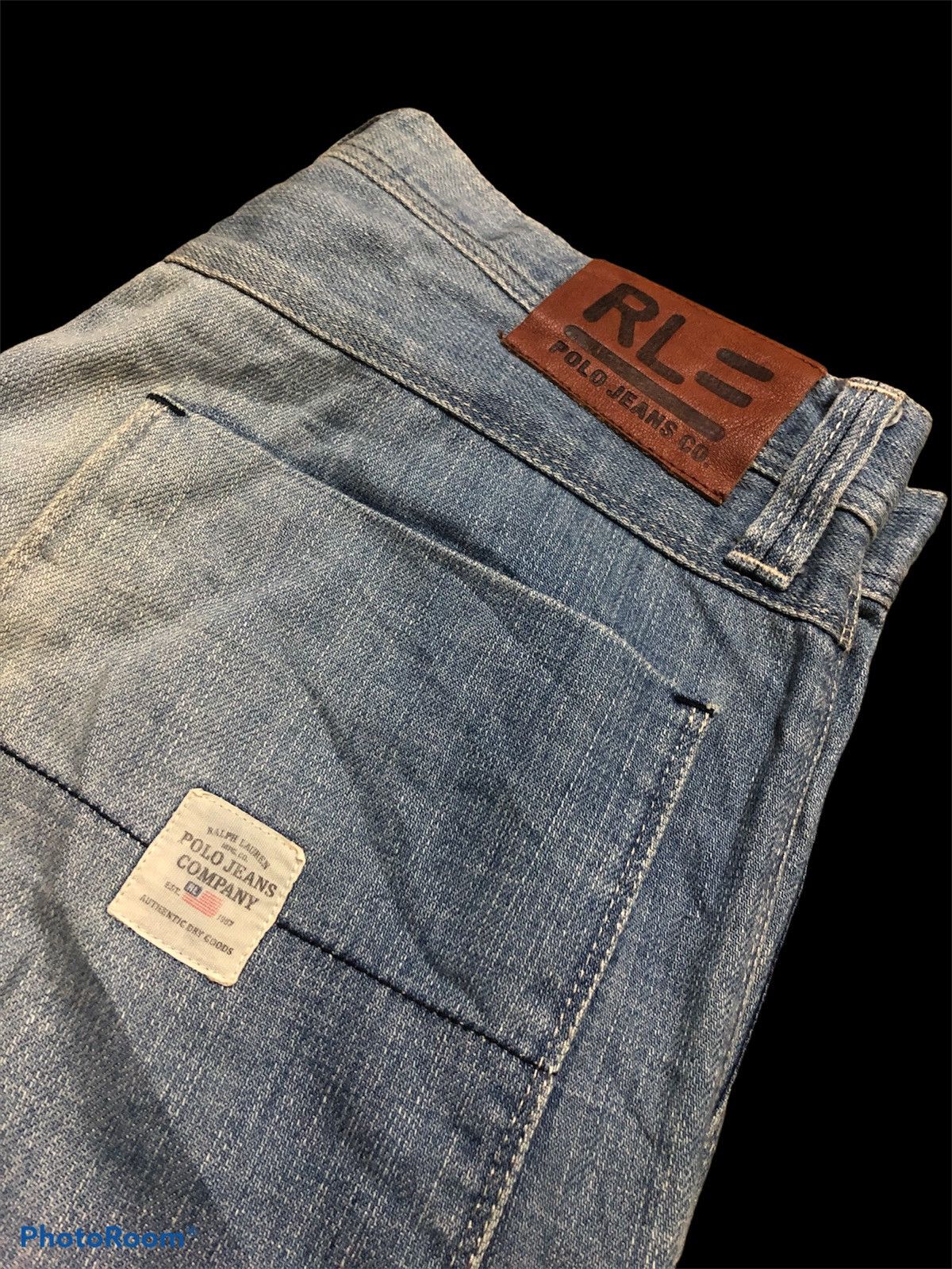 Ralph Lauren BAGGY⚡️⚡️POLO RL CARPENTER DENIM Size US 29 - 5 Thumbnail