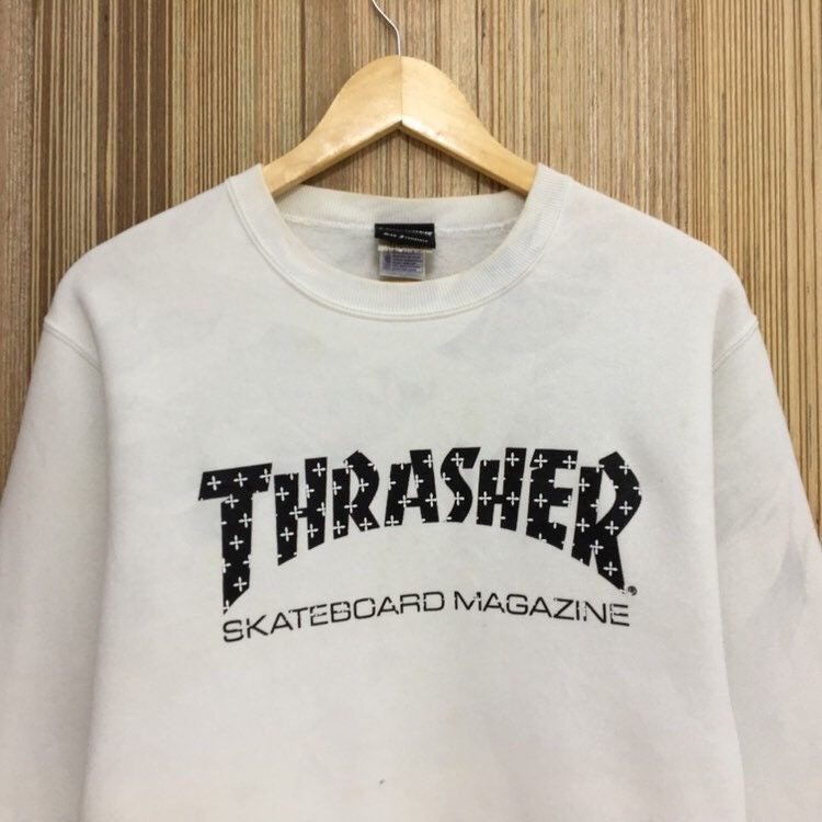 Thrasher THRASHER Skateboard Magazine Sweatshirt Size S / US 4 / IT 40 - 3 Thumbnail