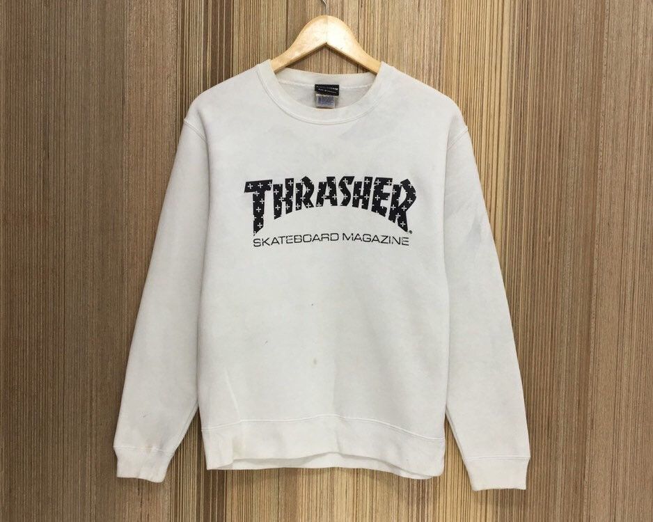 Thrasher THRASHER Skateboard Magazine Sweatshirt Size S / US 4 / IT 40 - 1 Thumbnail