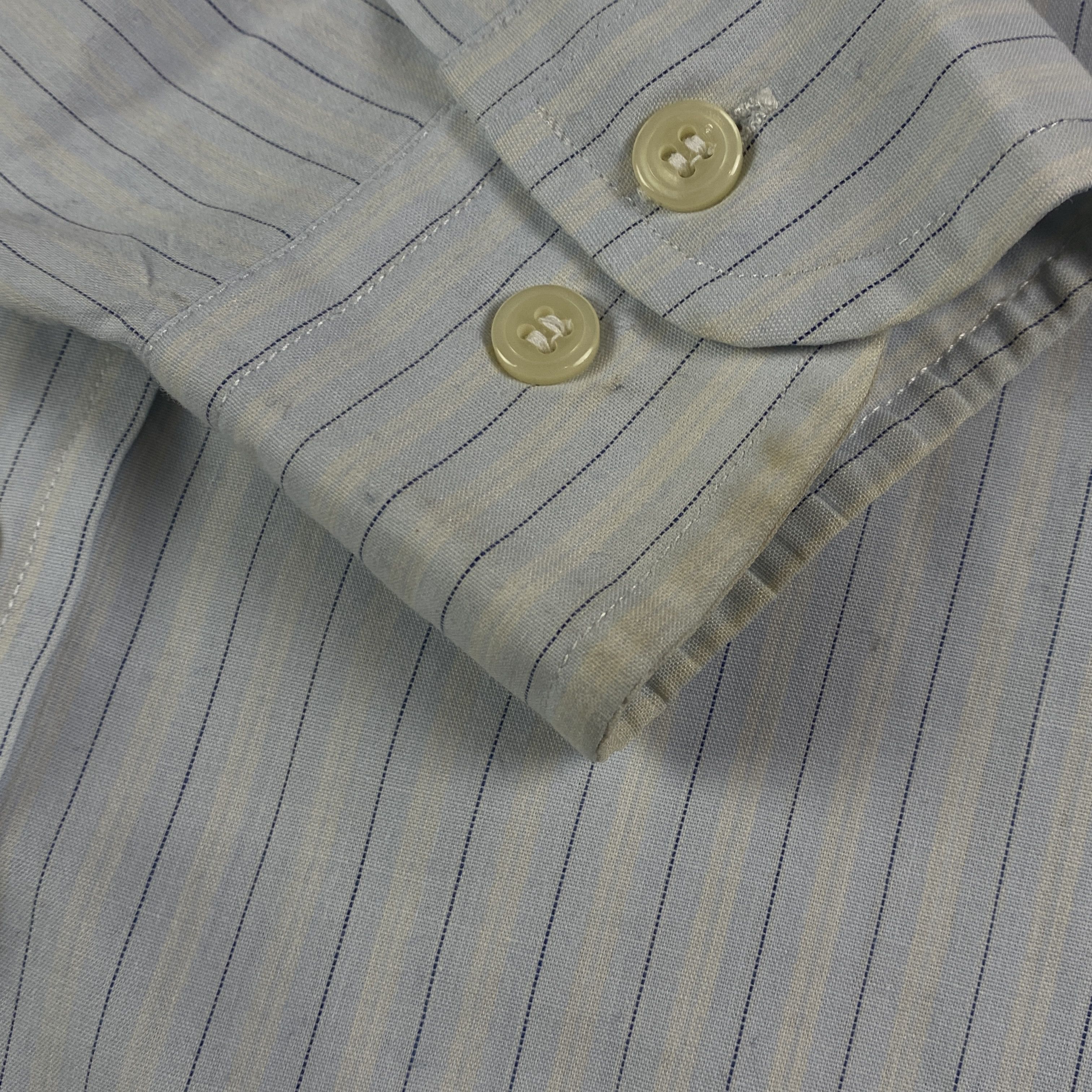 Yves Saint Laurent Mens Shirt Long Sleeve Yves Saint Laurent Vintage Size 14.5 Size US L / EU 52-54 / 3 - 4 Thumbnail
