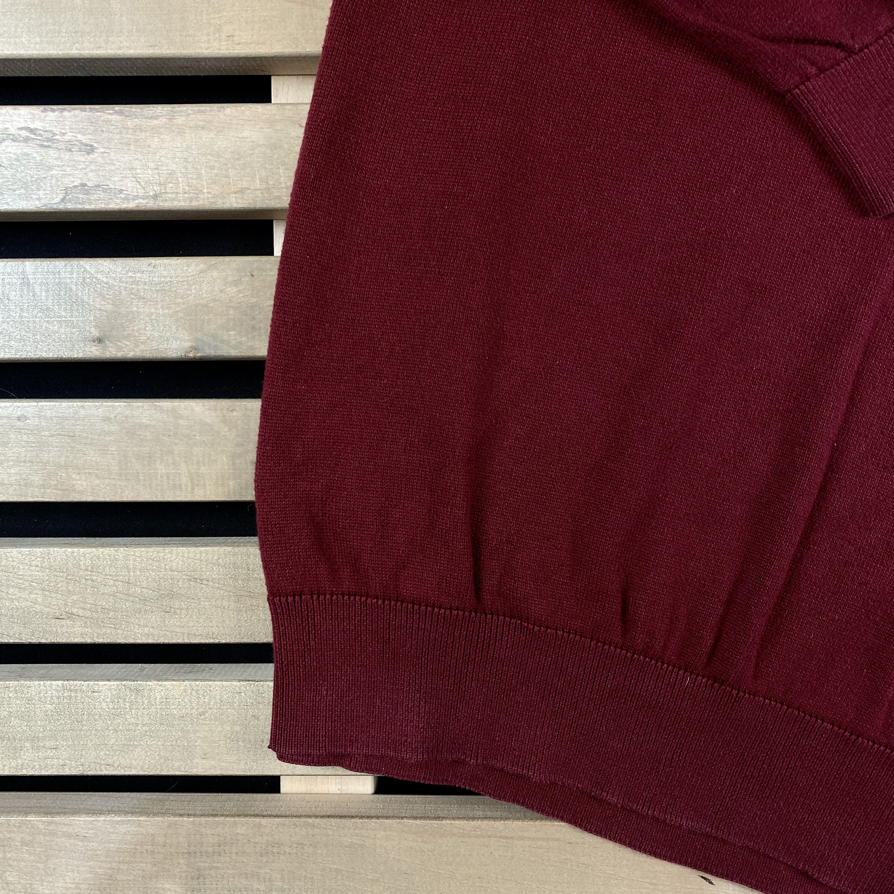 Lacoste × Vintage Mens Sweater Jumper Lacoste Vintage Size 6/XL Size US XL / EU 56 / 4 - 3 Thumbnail