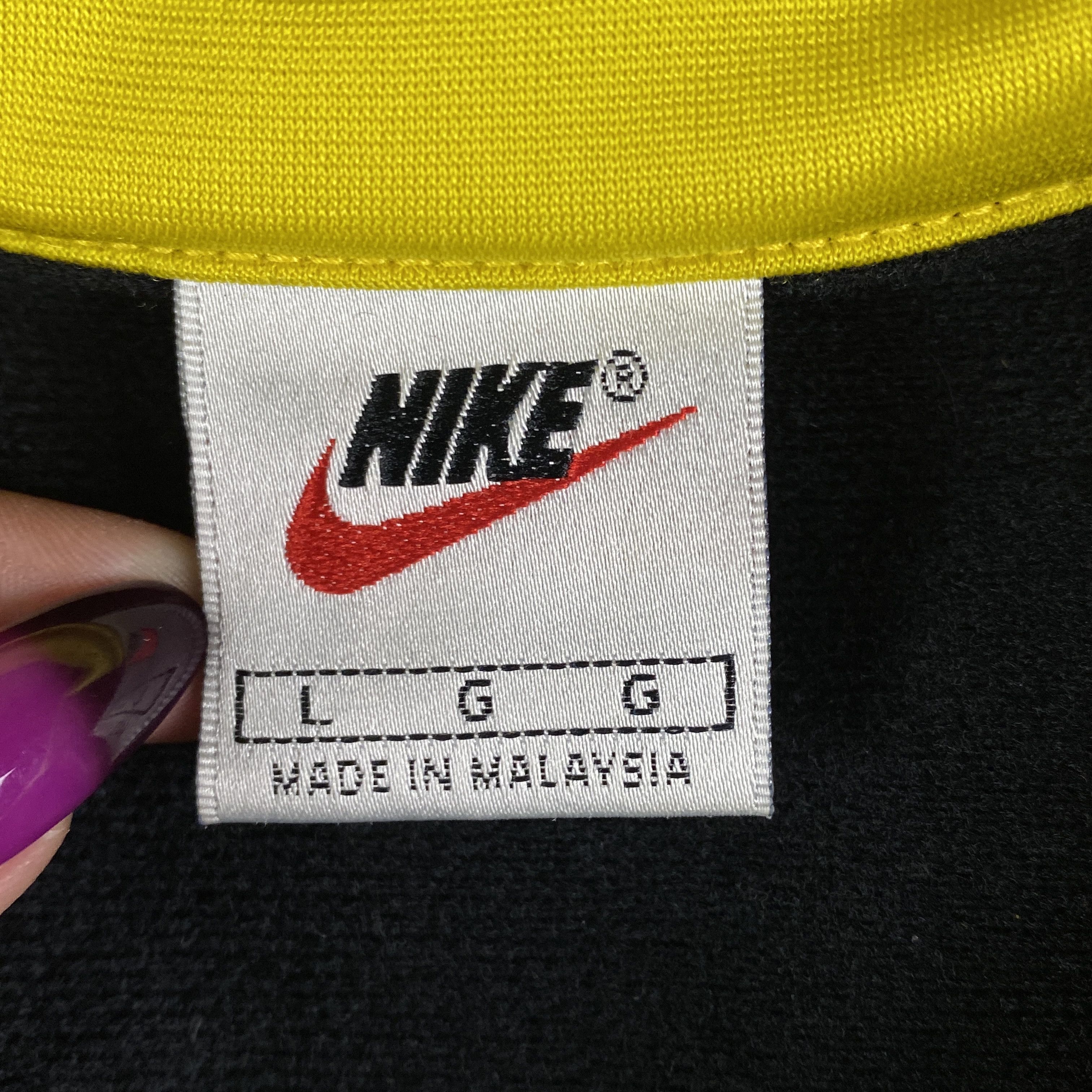 Nike × Vintage Mens Bomber Jacket Nike Vintage Size L Size US L / EU 52-54 / 3 - 7 Thumbnail