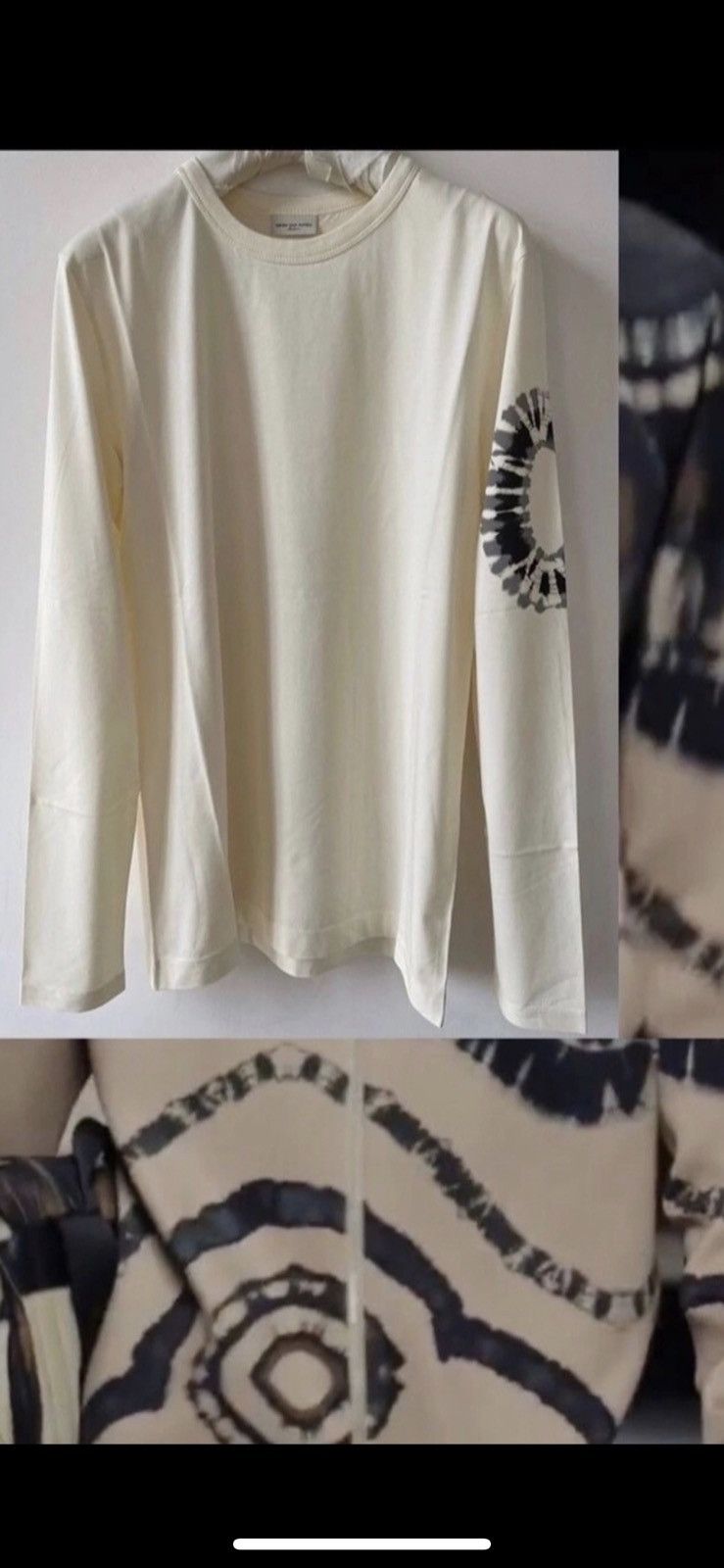 Dries Van Noten Dries Van Noten Harvard long sleeve t-shirt Size US S / EU 44-46 / 1 - 1 Thumbnail