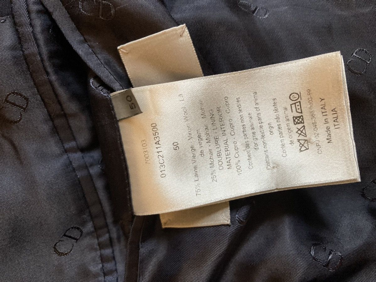 Dior Saddle Pocket Navy Blazer Size US M / EU 48-50 / 2 - 6 Thumbnail