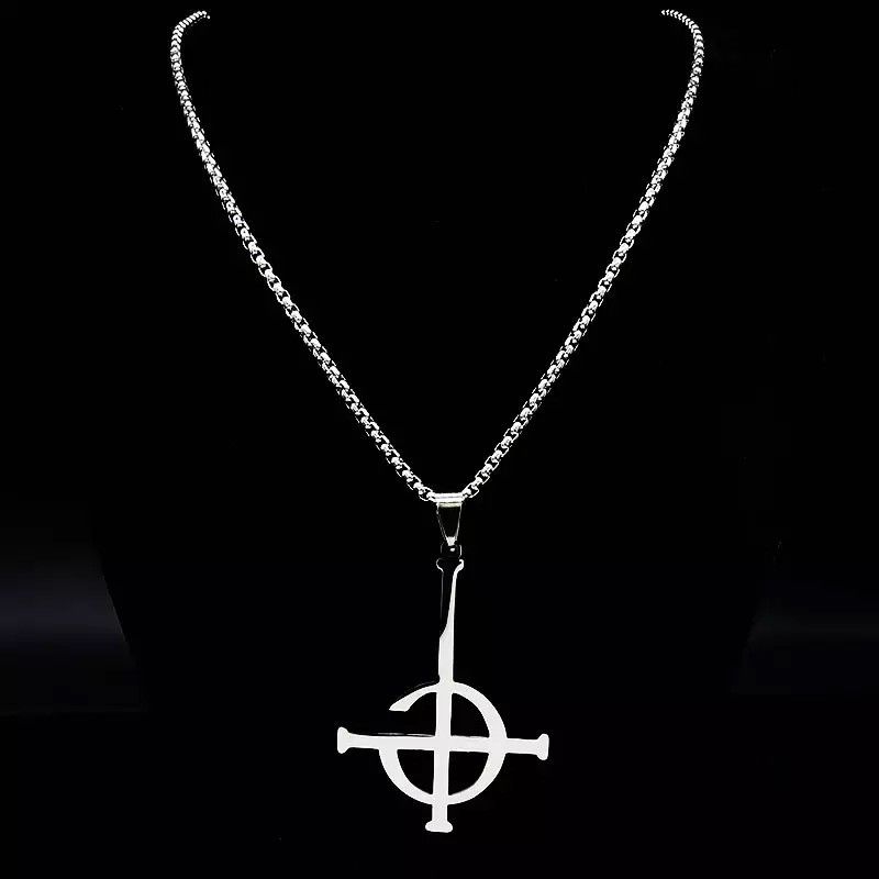 Jewelry Ghost BC nameless Stainless Steel Necklace Size ONE SIZE - 1 Thumbnail