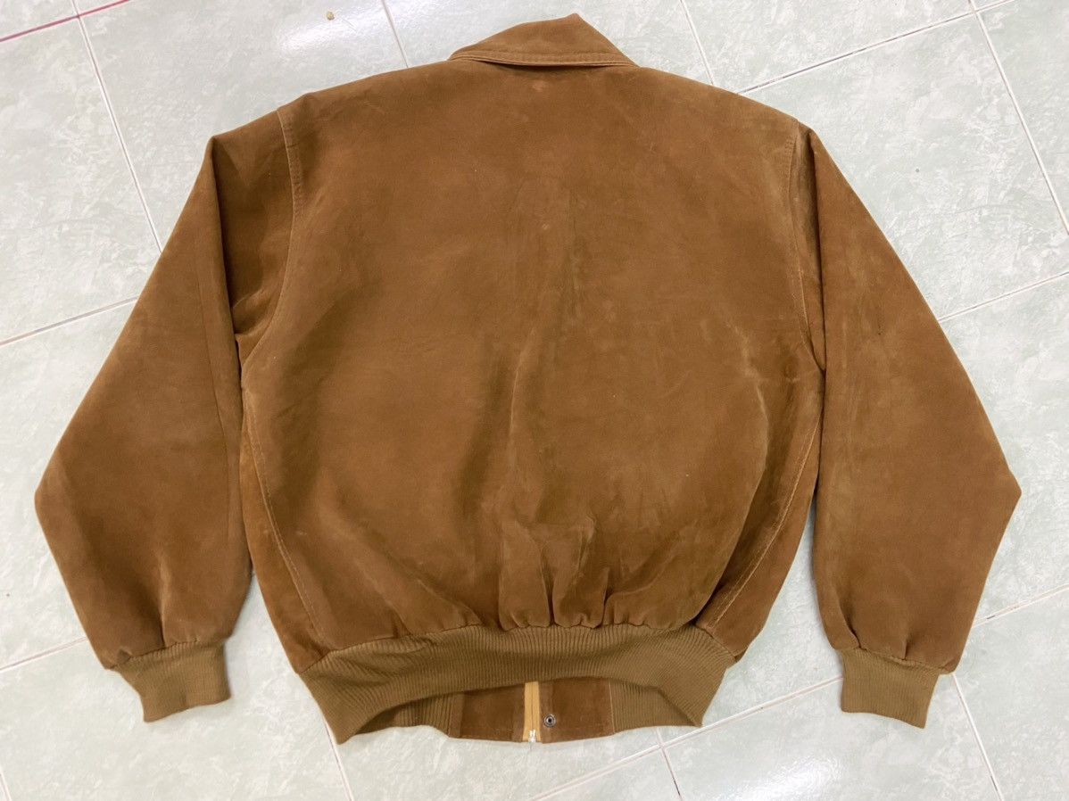 Vintage Rare Vintage Nicola D’ Angelo Chamois Suede Jacket Size US L / EU 52-54 / 3 - 22 Thumbnail