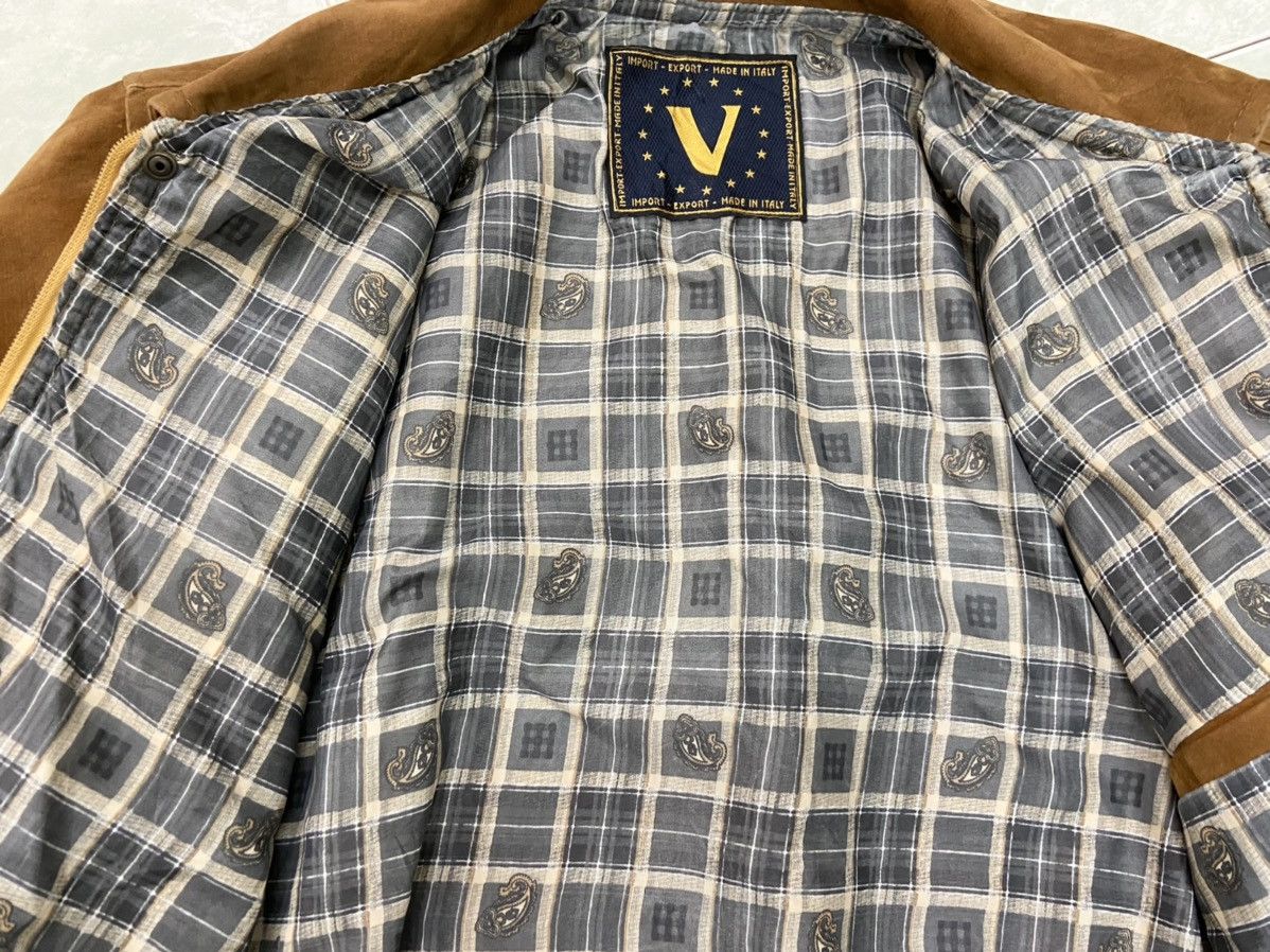 Vintage Rare Vintage Nicola D’ Angelo Chamois Suede Jacket Size US L / EU 52-54 / 3 - 15 Thumbnail