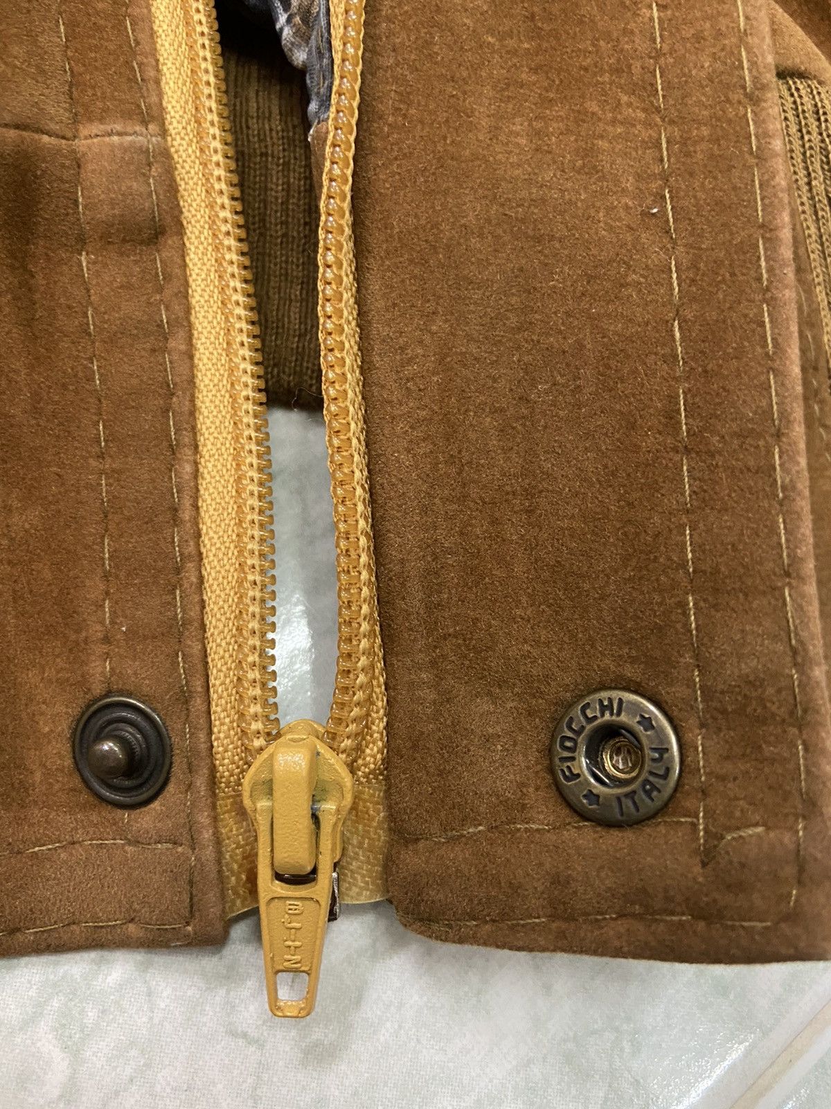Vintage Rare Vintage Nicola D’ Angelo Chamois Suede Jacket Size US L / EU 52-54 / 3 - 21 Thumbnail