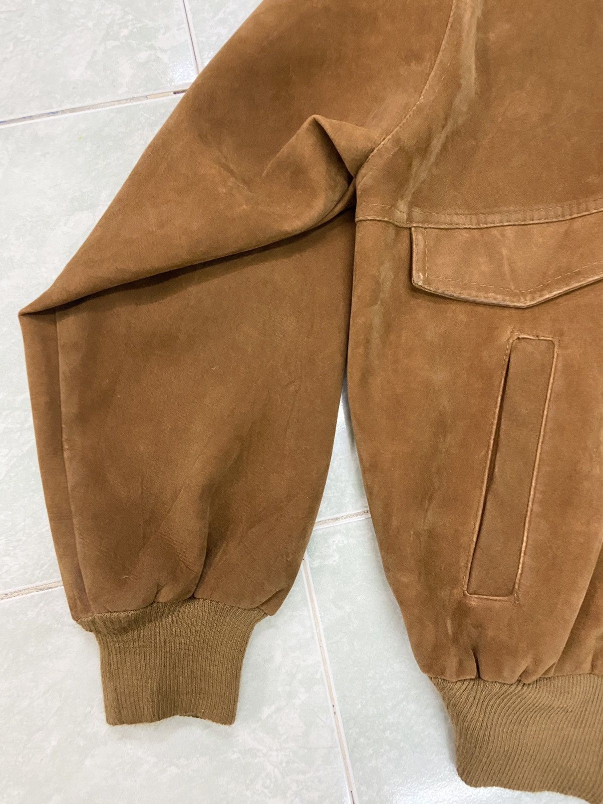 Vintage Rare Vintage Nicola D’ Angelo Chamois Suede Jacket Size US L / EU 52-54 / 3 - 6 Thumbnail